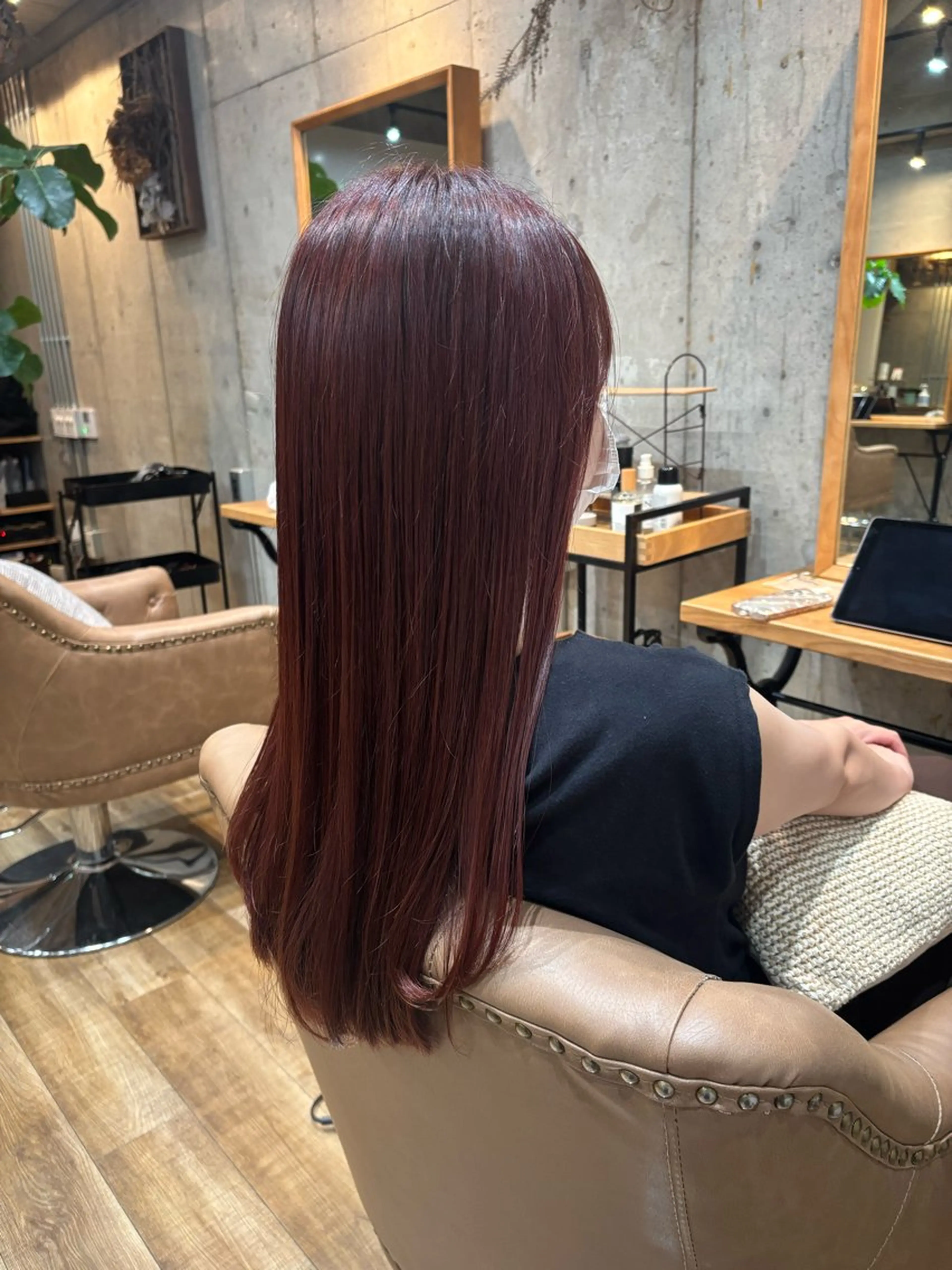 ロング カット ヘアカラー トリートメント ♡ FUU♡のヘアスタイル