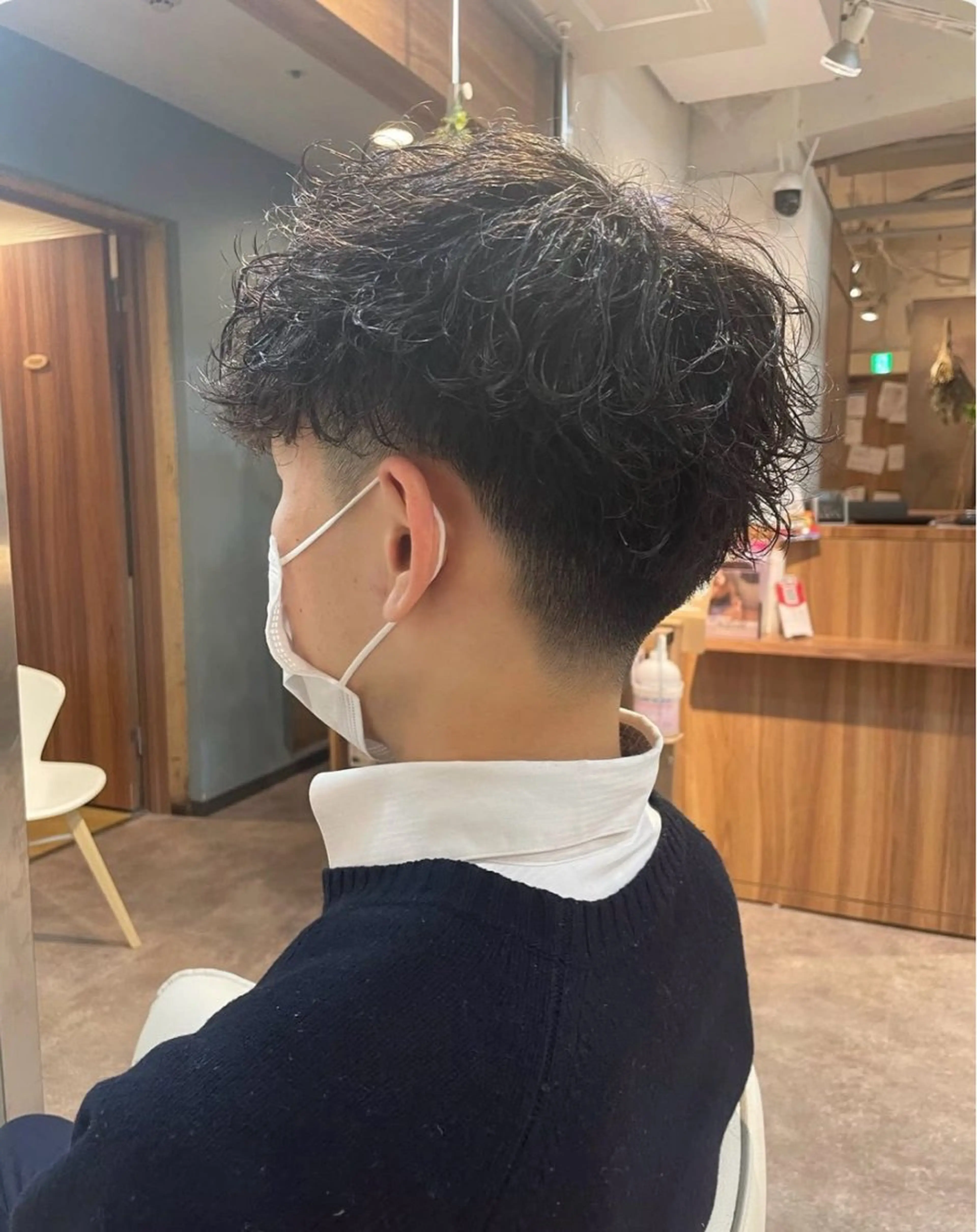 パーマ メンズ Aiso Rikuのヘアスタイル