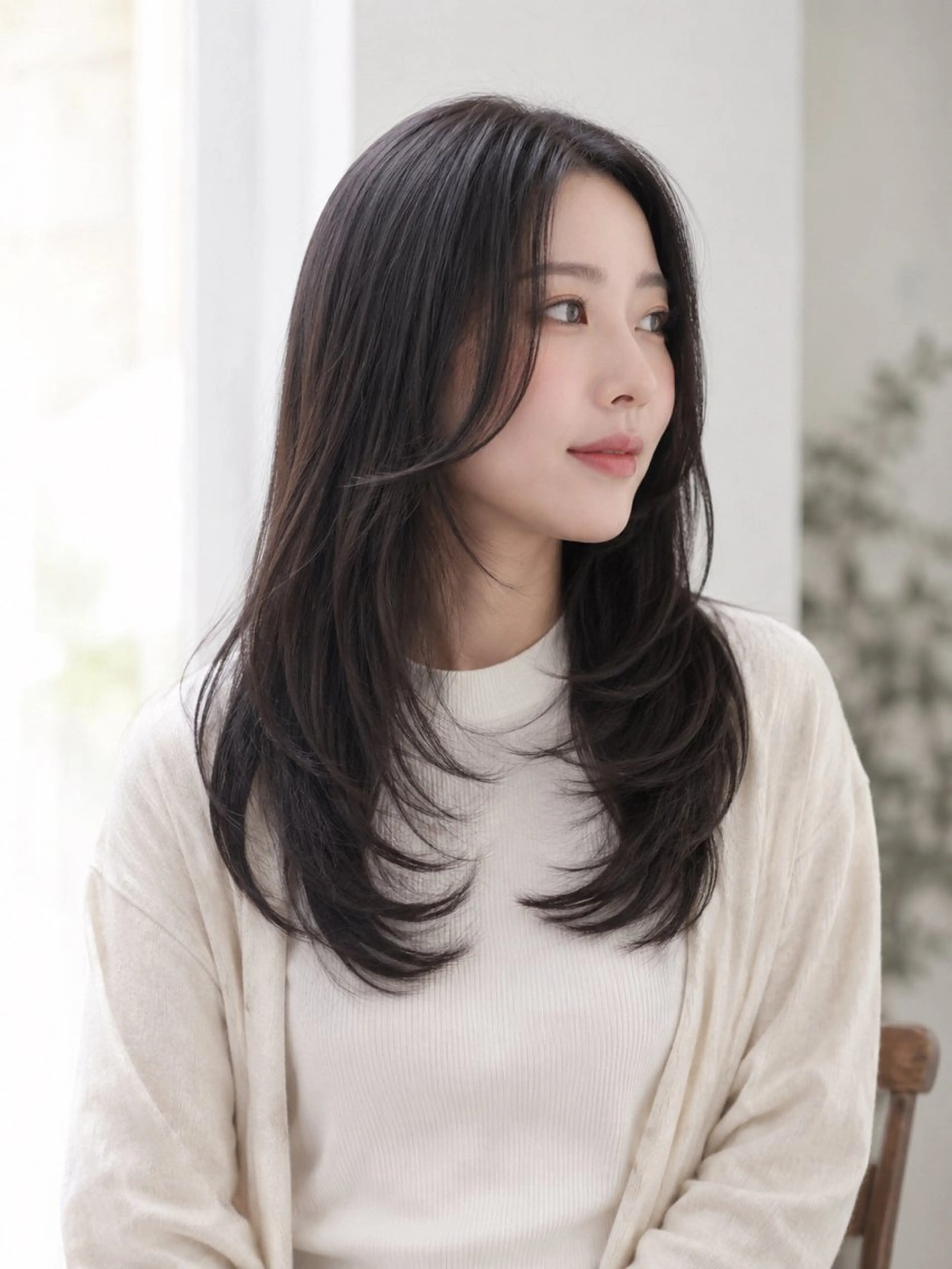 レイヤーカット✂️＋【うる艶トリートメント🫧‪】の写真