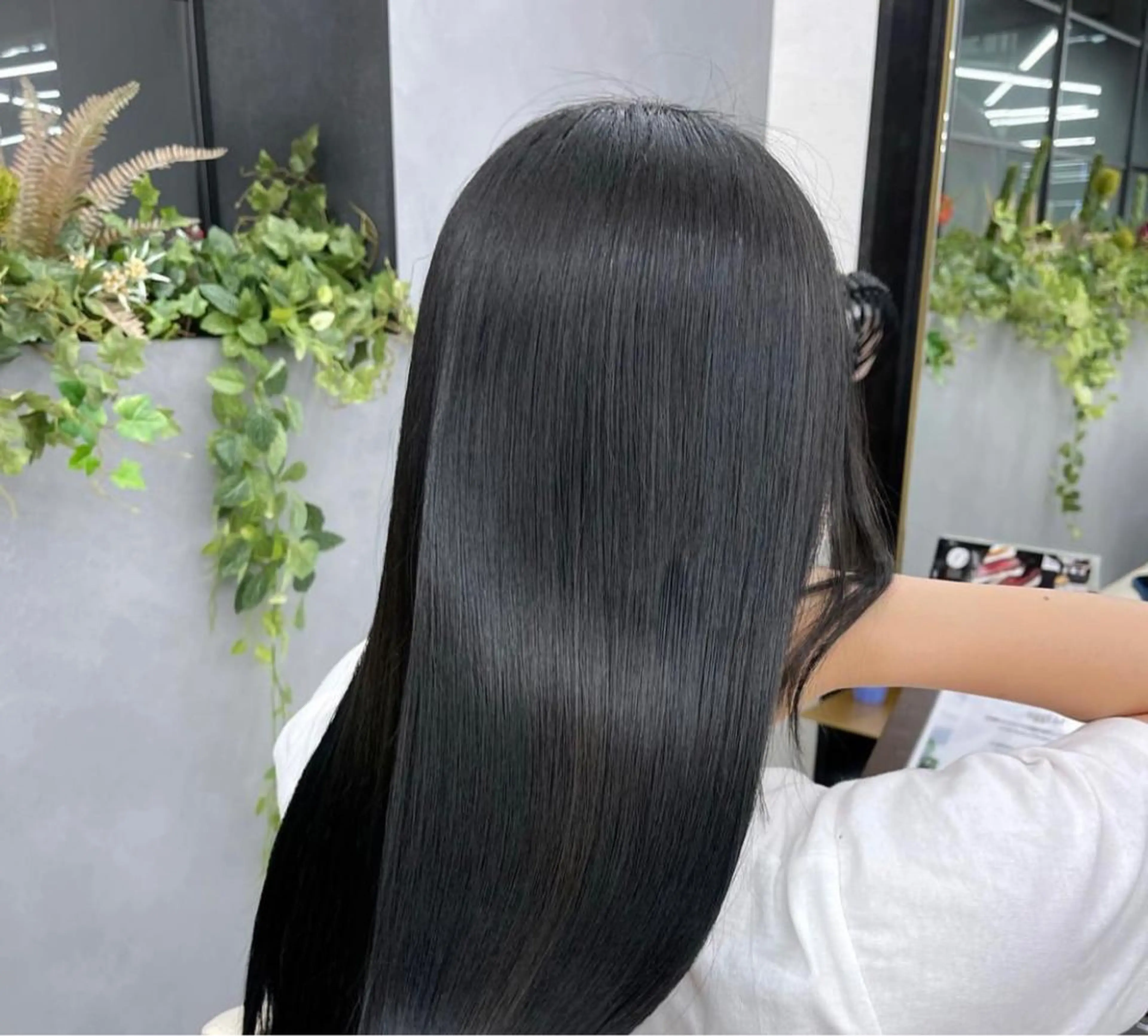 髪質改善ストレートの写真