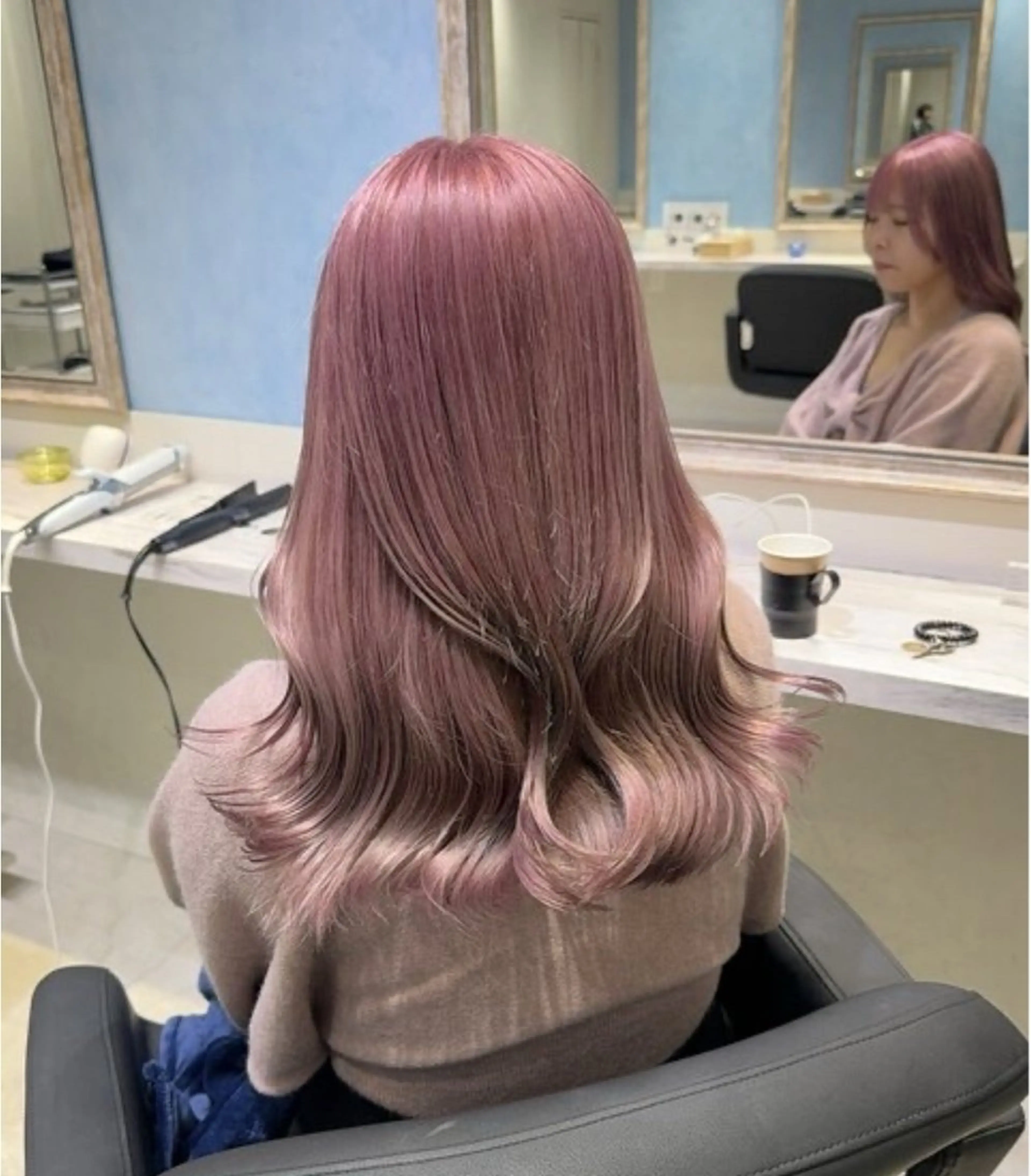 ロング カラー ブリーチ ハイトーンカラー 🦋ブリーチ/カラー 専門AYA💖のヘアスタイル