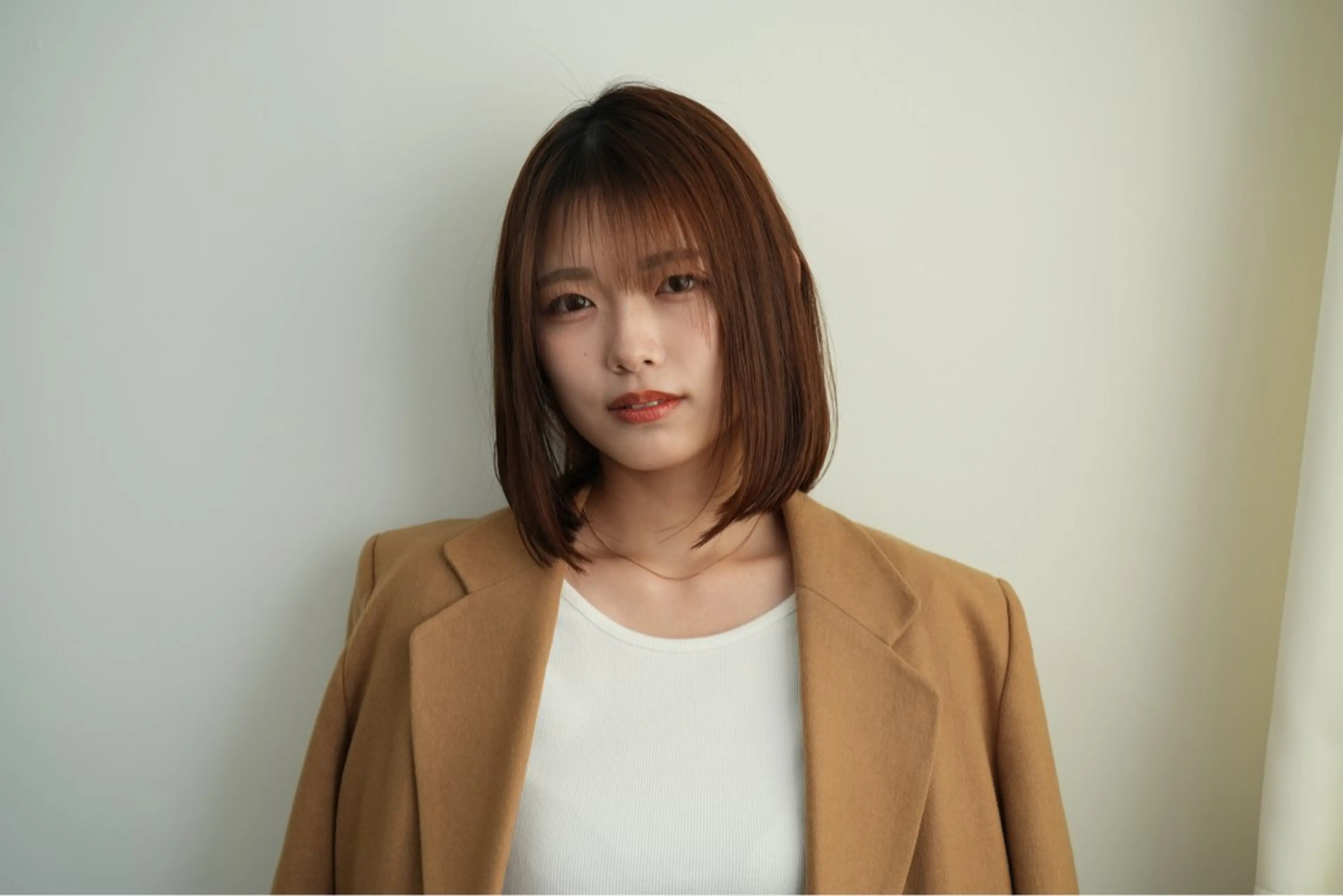 ミディアム カラー カット パーマ 韓国ヘア/パーマ スタイル　北川玲聖のヘアスタイル