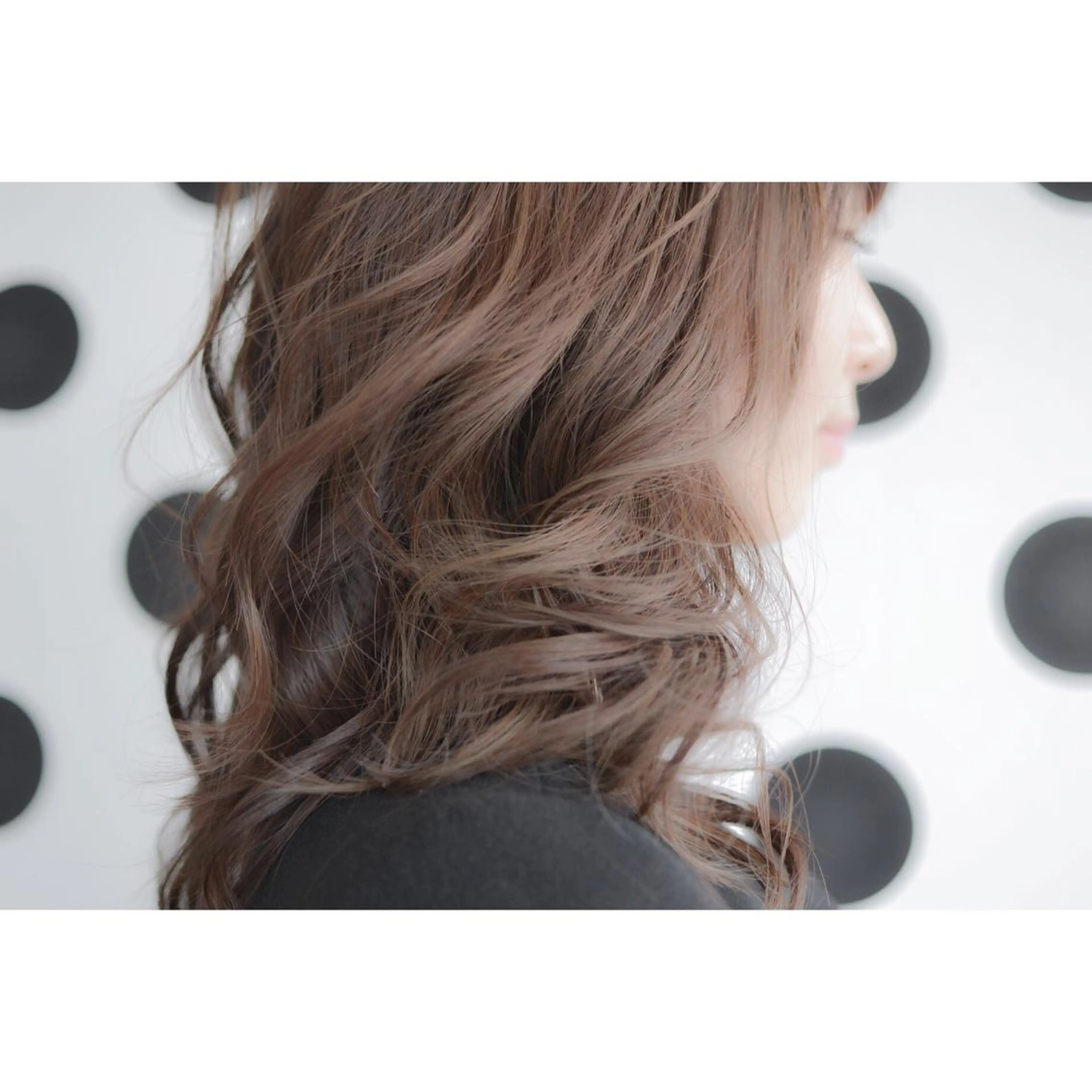 ミディアム カラー ハイライトカラー ハイライト 圧倒的なクォリティ✨ waku 岡崎店のヘアスタイル