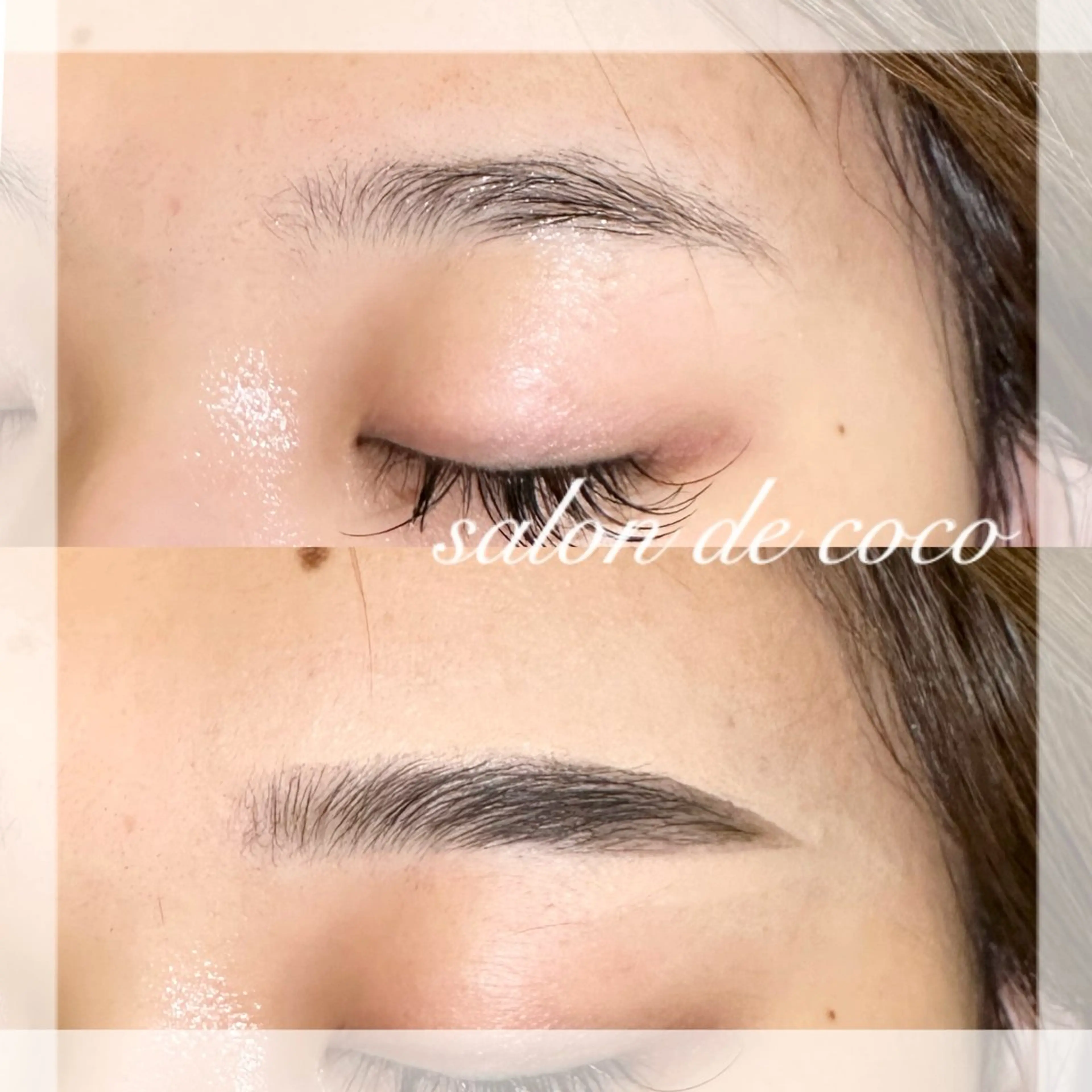 4月限定✨　まつげパーマ&アイブロウワックスセット¥6500の写真