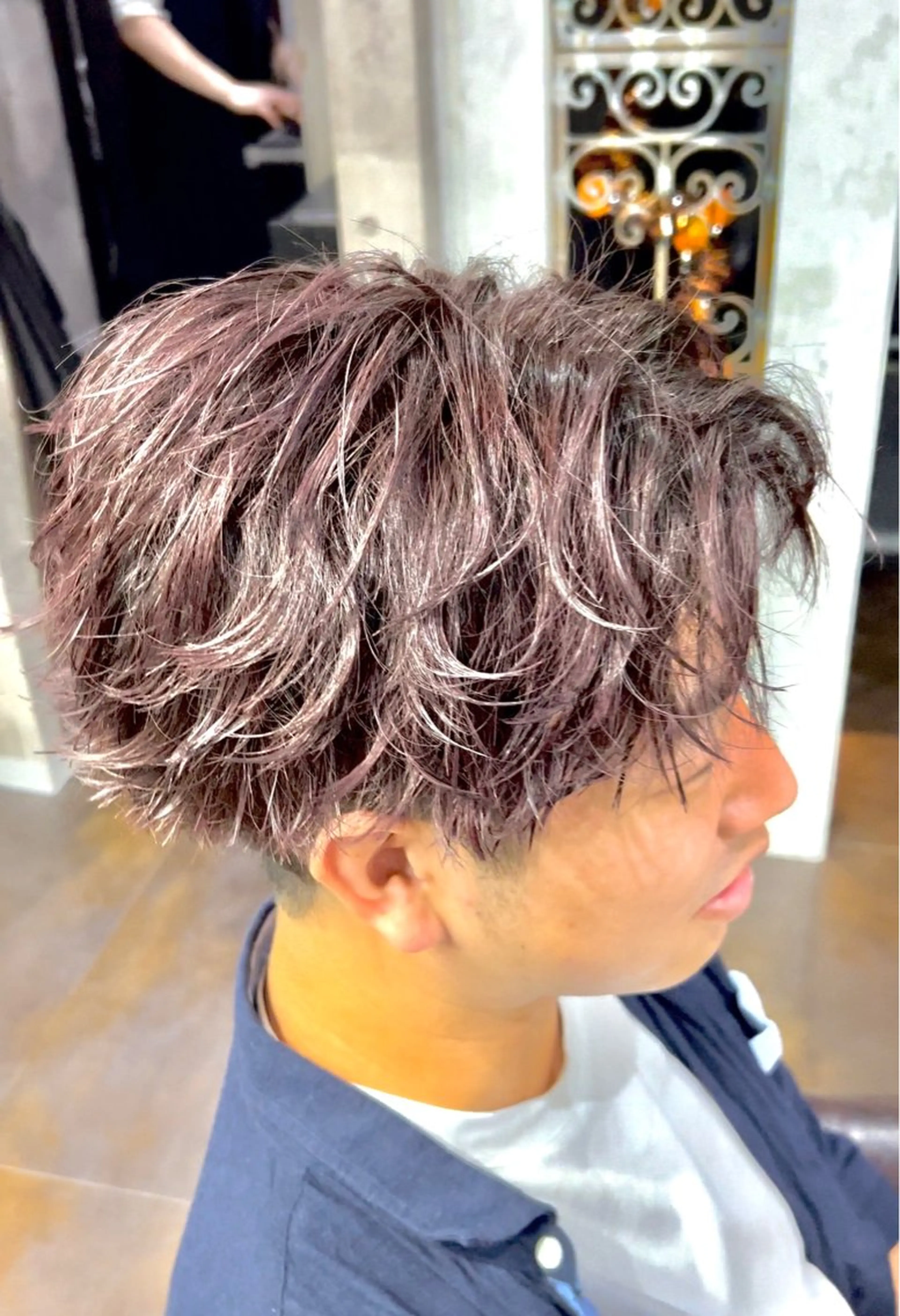 メンズ 👑再現性◎北千住N o.1パーマYutoのヘアスタイル