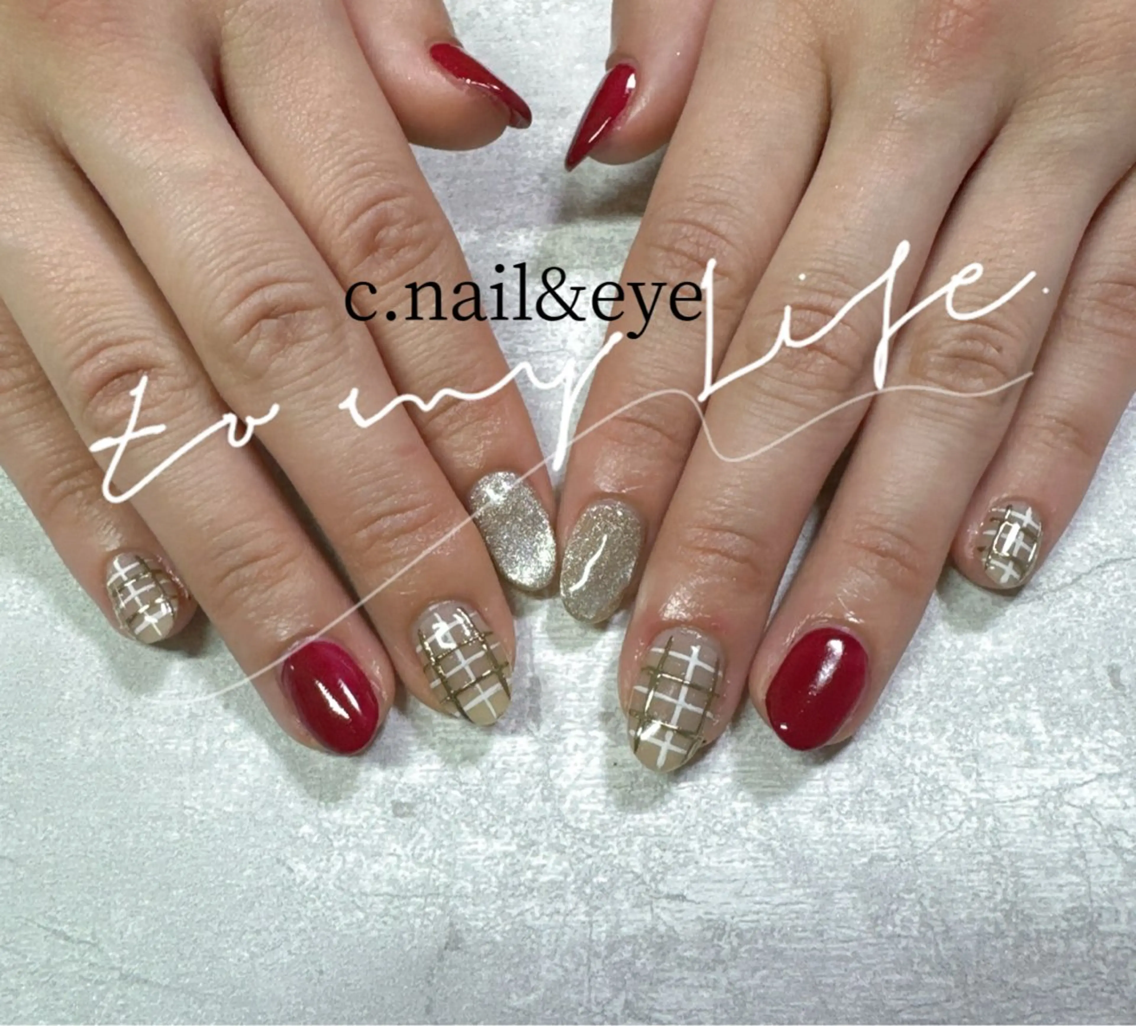 ネイル ハンドネイル C.Nail &Eye筑紫駅のネイルデザイン