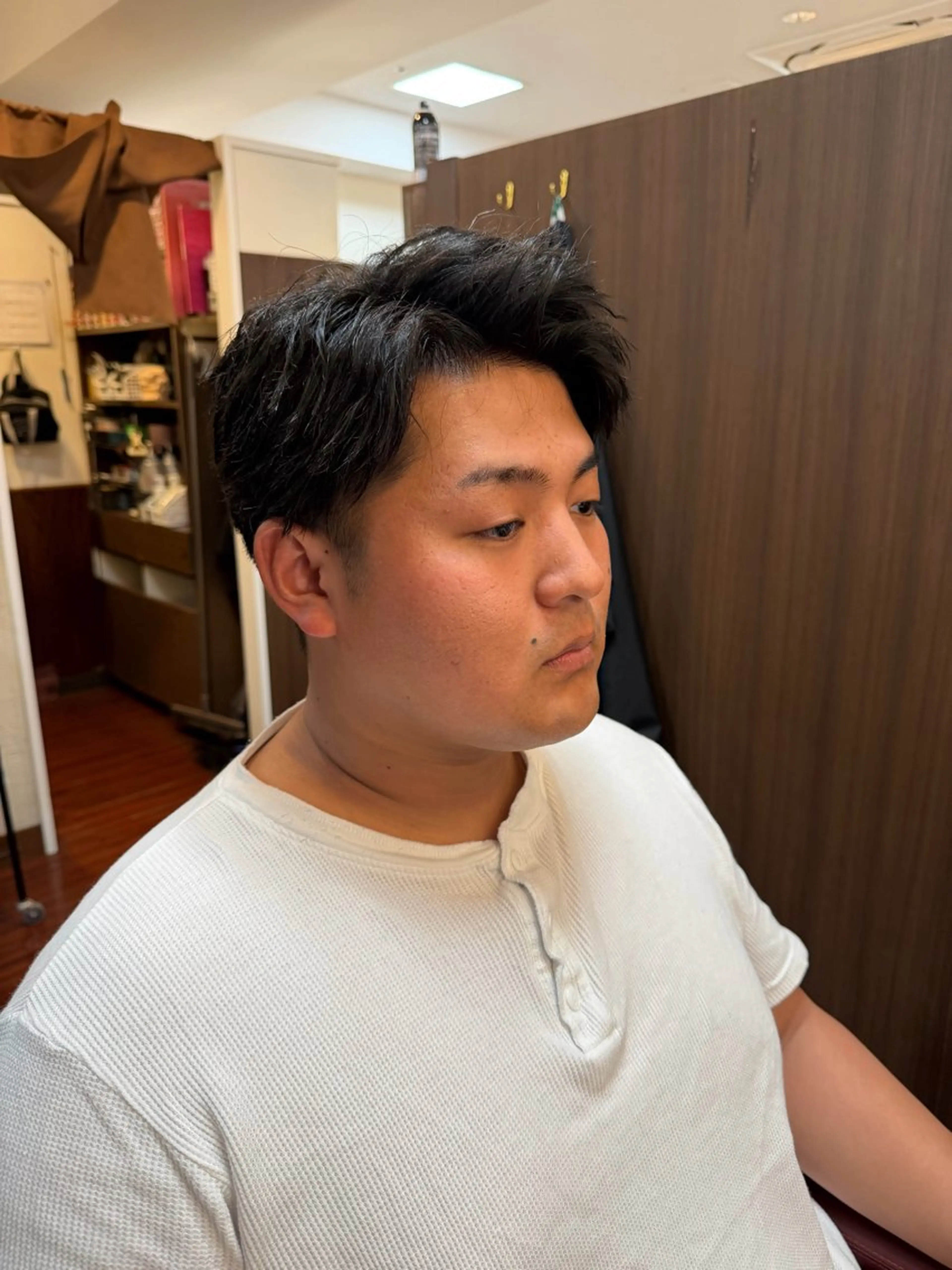 ショート メンズ 糸山 仁のヘアスタイル