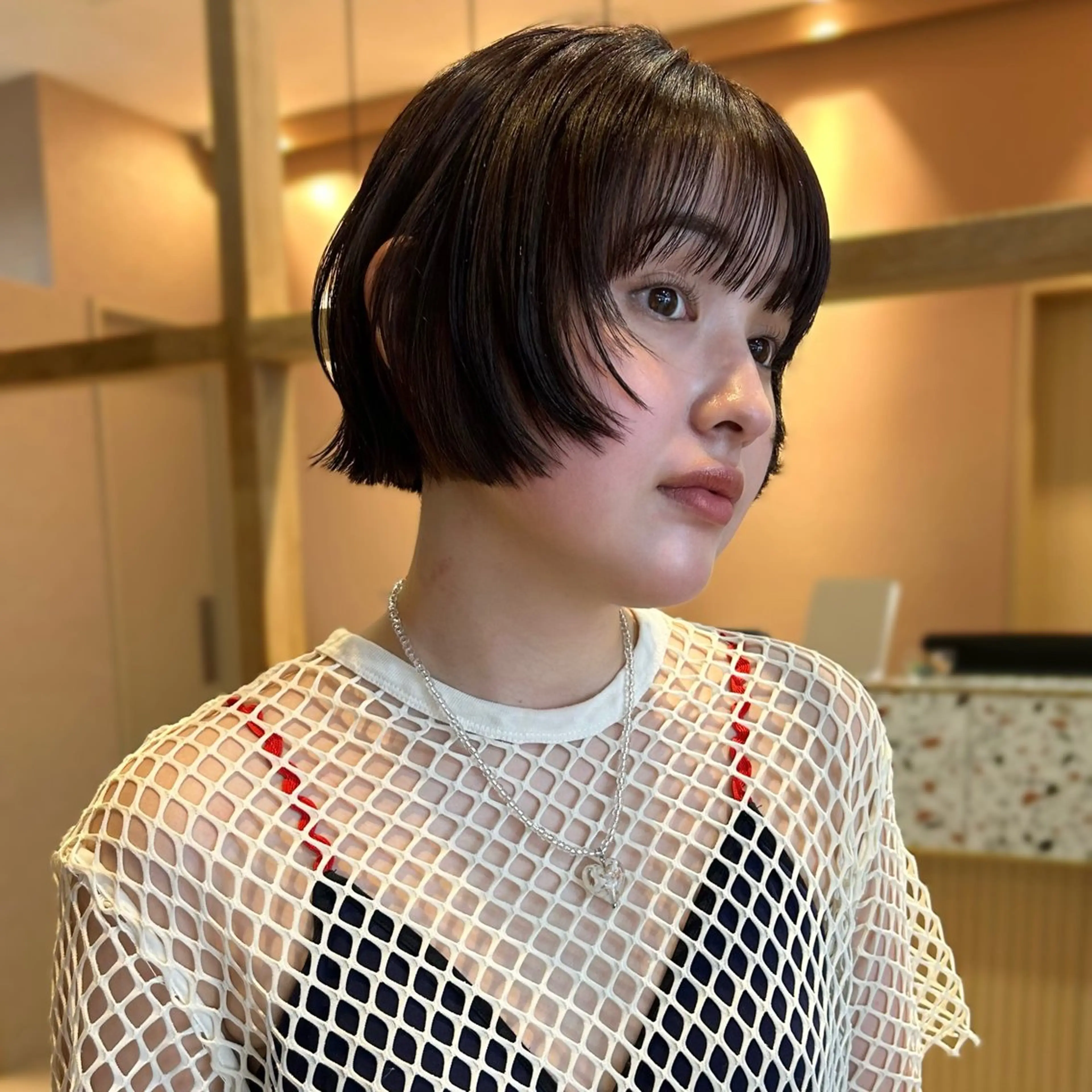 ショート カラー 🐢ダブルカラー🐢 透明感/このかのヘアスタイル