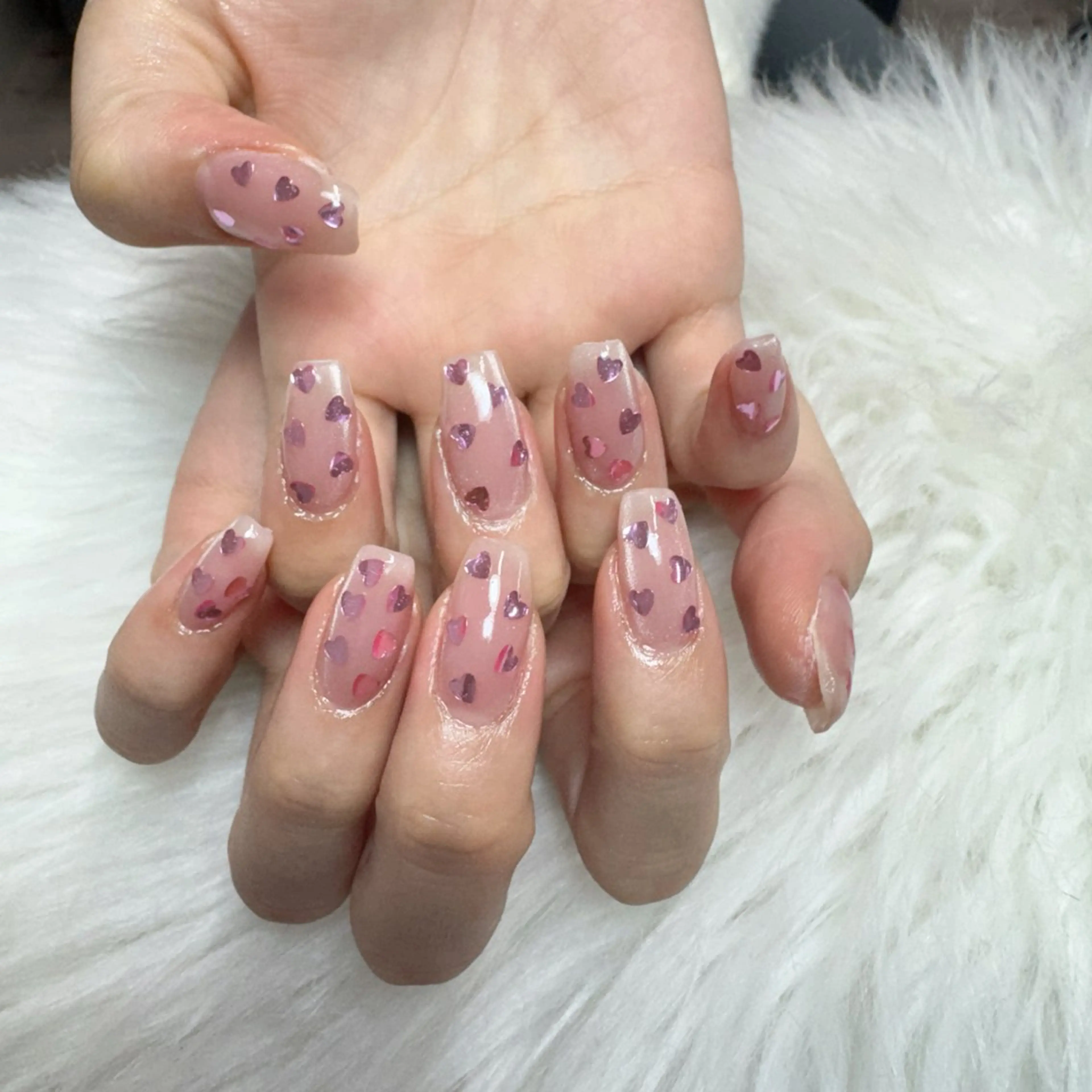 ネイル ハンドネイル 🧸yuki🍯 パラジェル取扱店🐝のネイルデザイン