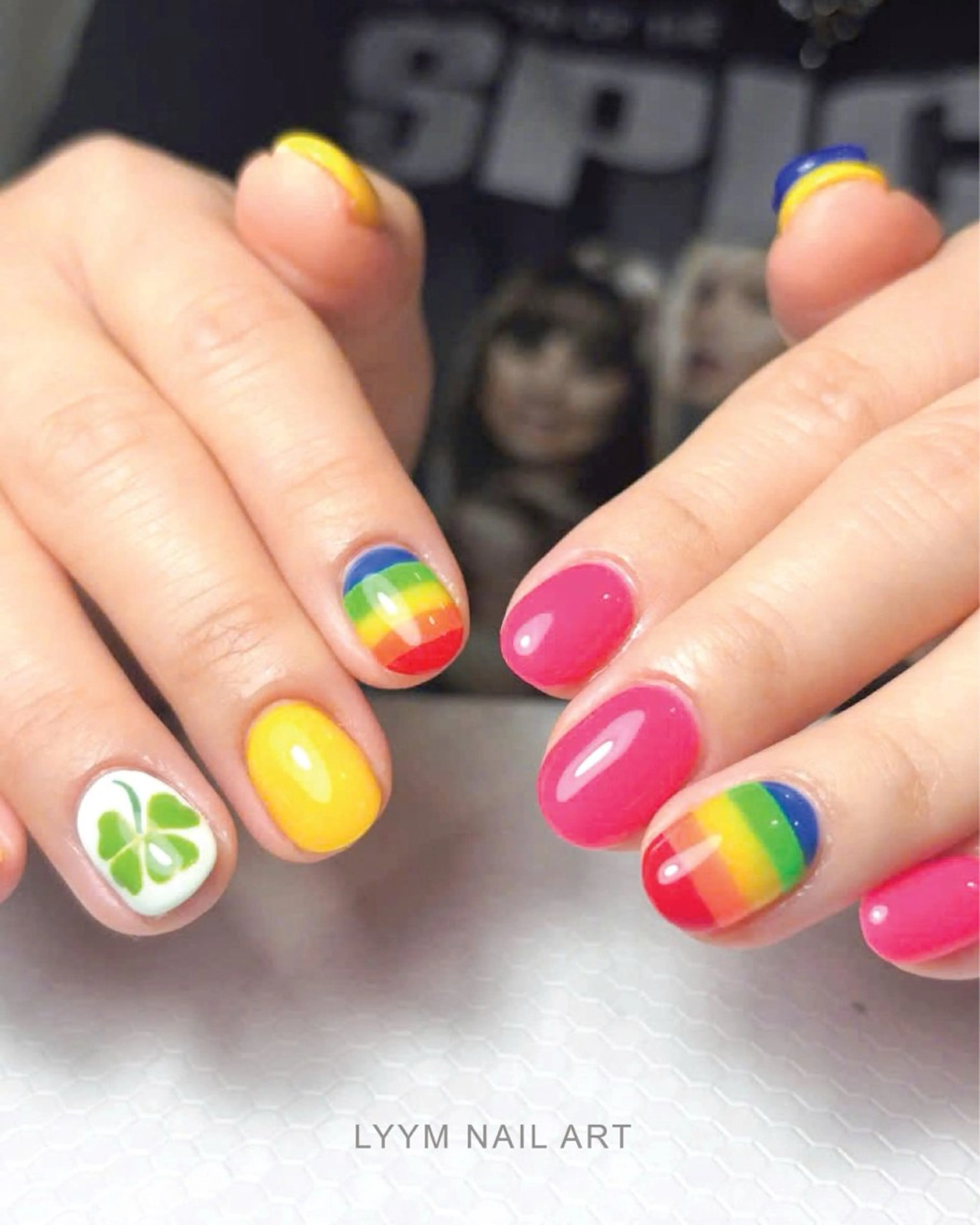 ネイル アートネイル 韓国ネイル 夏ネイル LYYM Salonのネイルデザイン