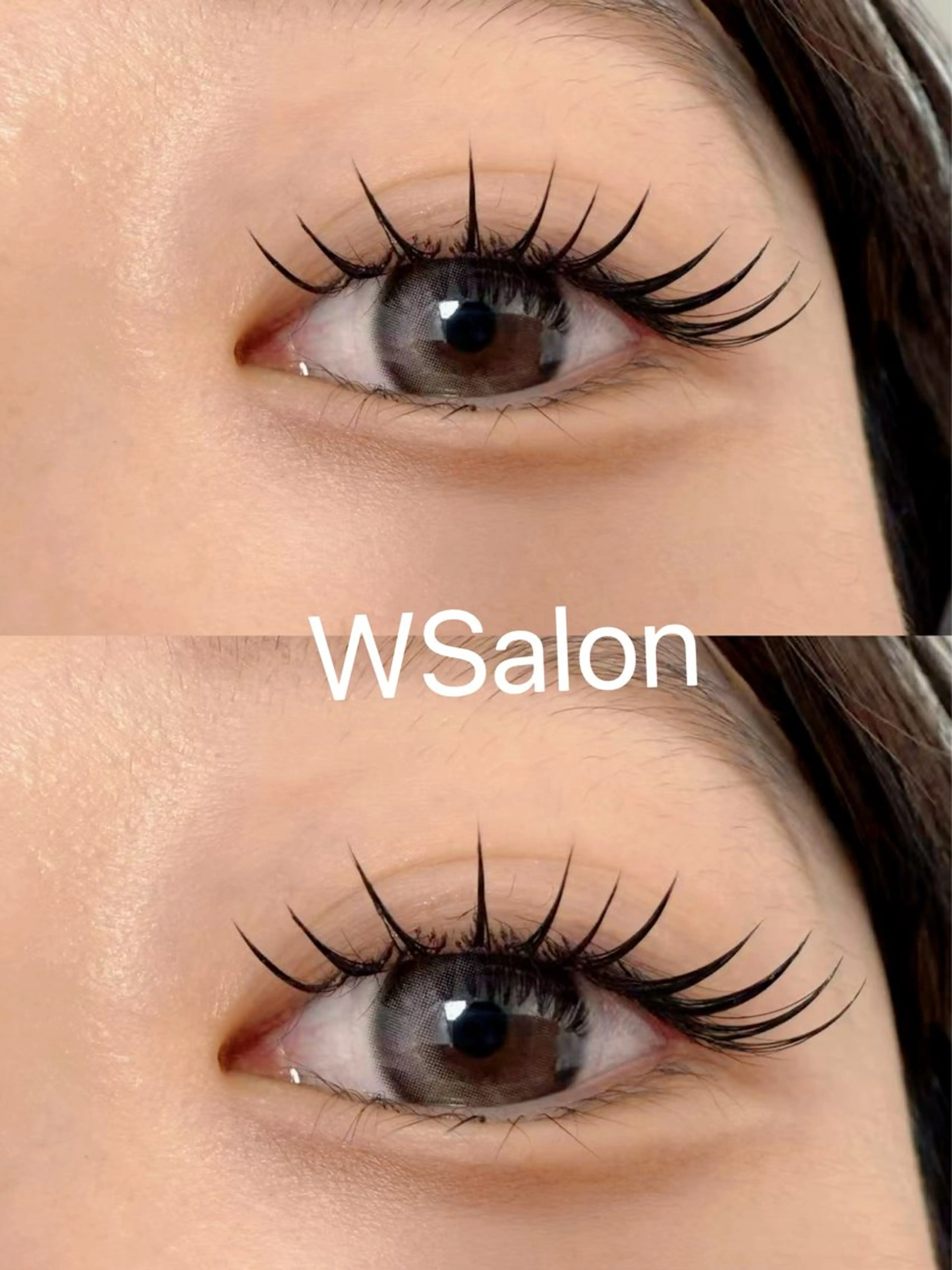 マツエク・マツパ フラットラッシュ W Salon アイラッシュのマツエク・マツパデザイン