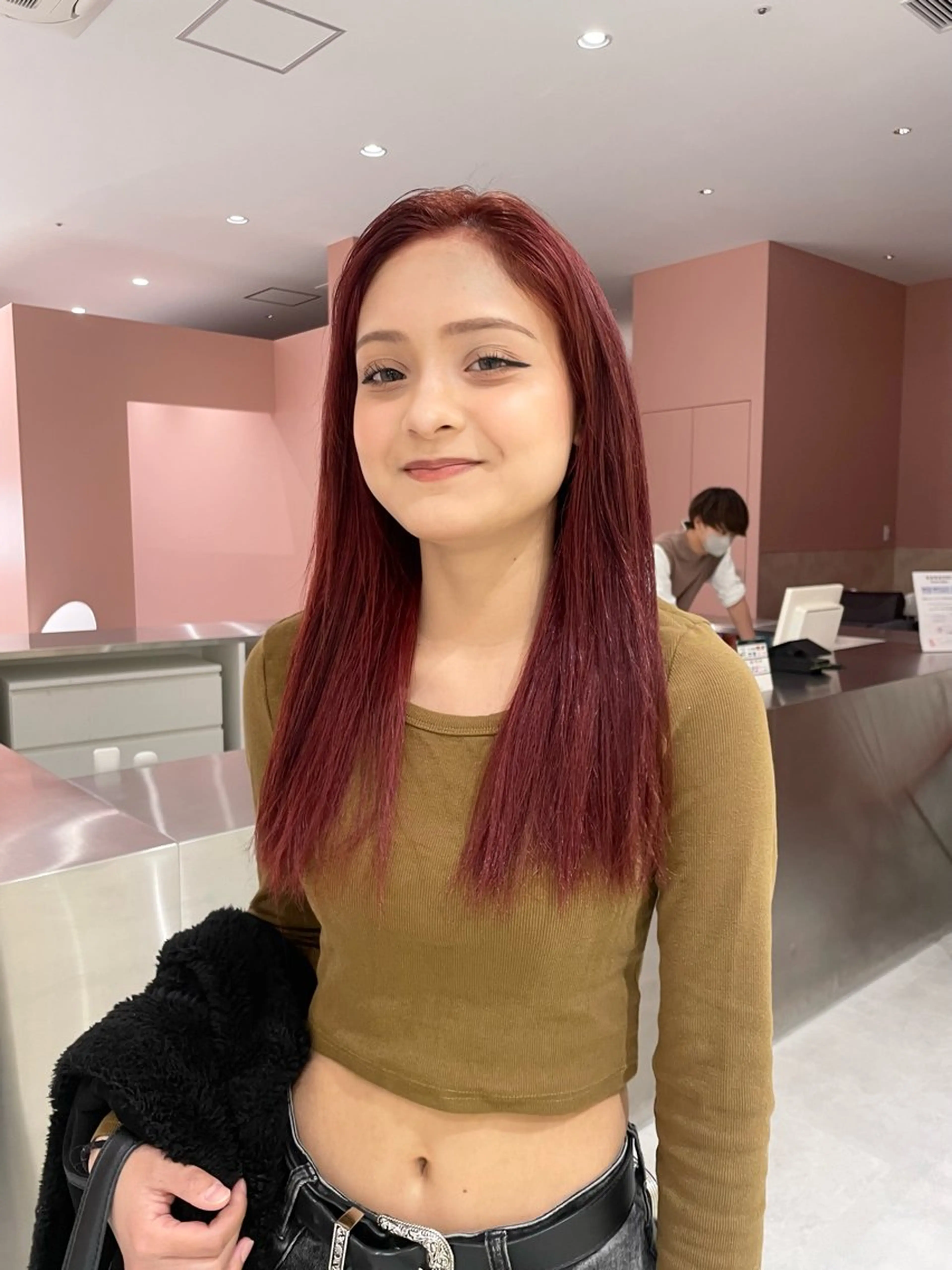 ロング カラー ヘアアレンジ ブリーチ iena渋谷 /ゆーこのマツエク・マツパデザイン