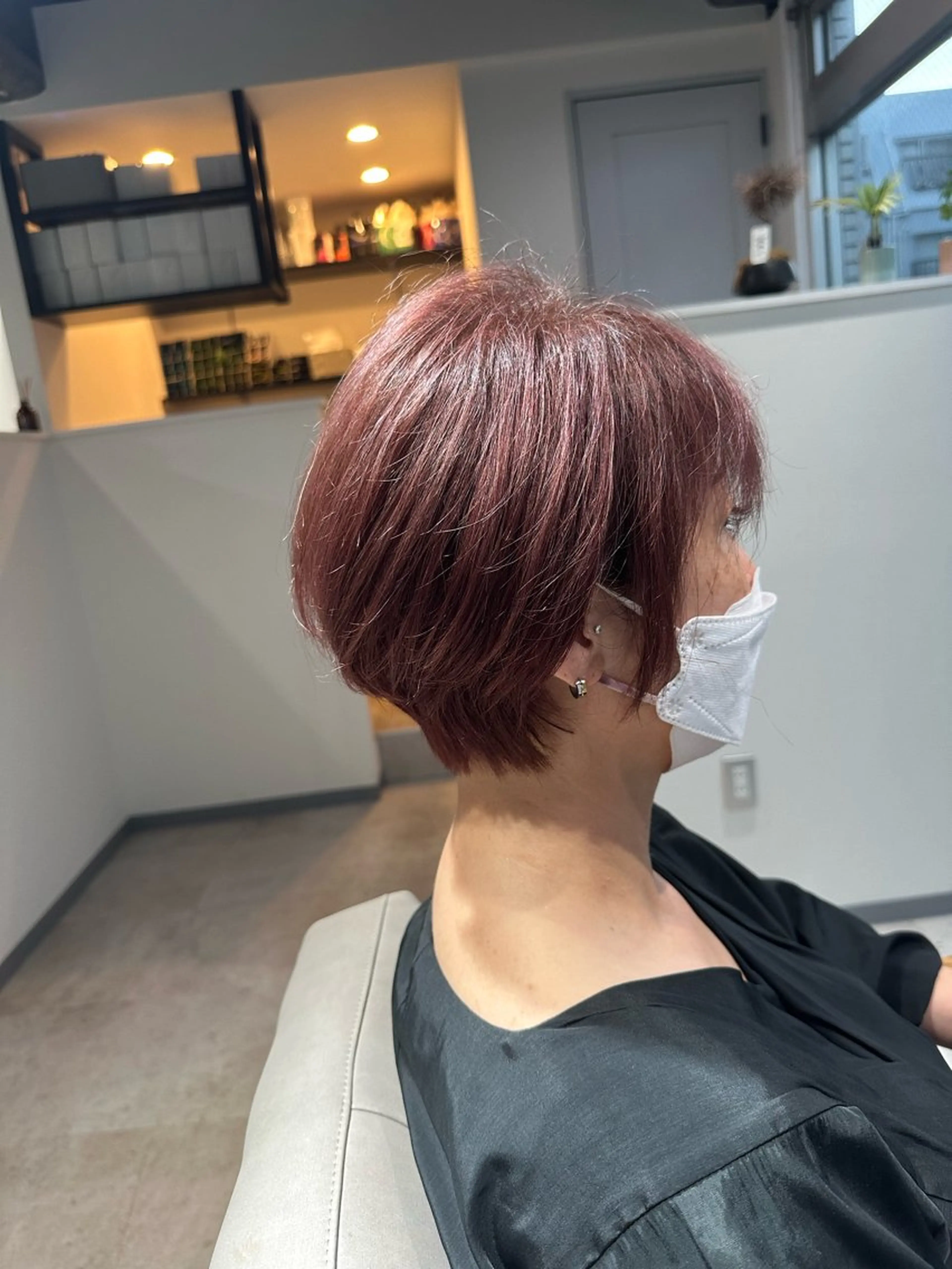 ショート カラー 脱白髪染め❕白髪 ぼかし特化🌟ヨコタのヘアスタイル