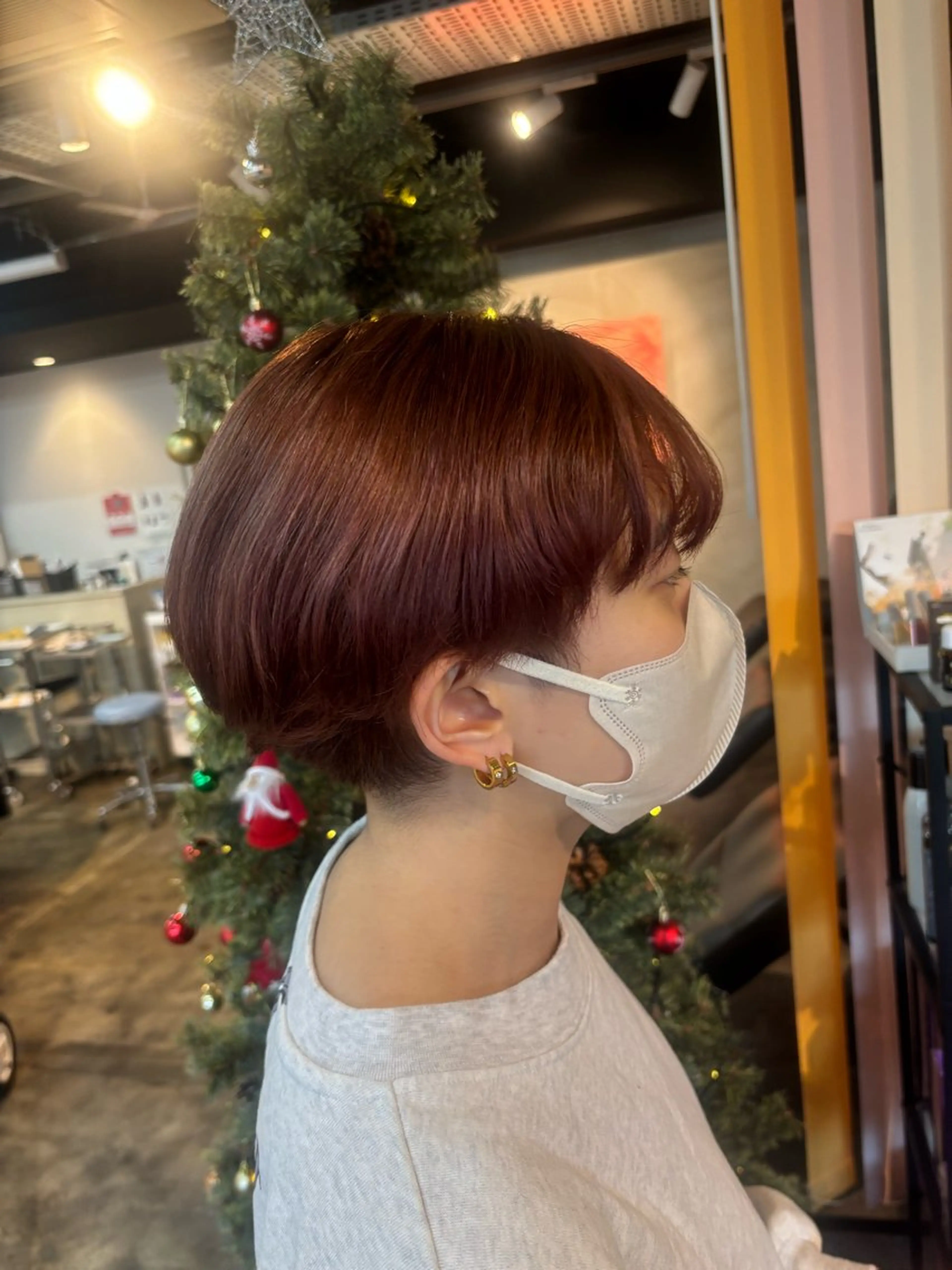 ショート のどか 髪質改善/ボブモデルのヘアスタイル