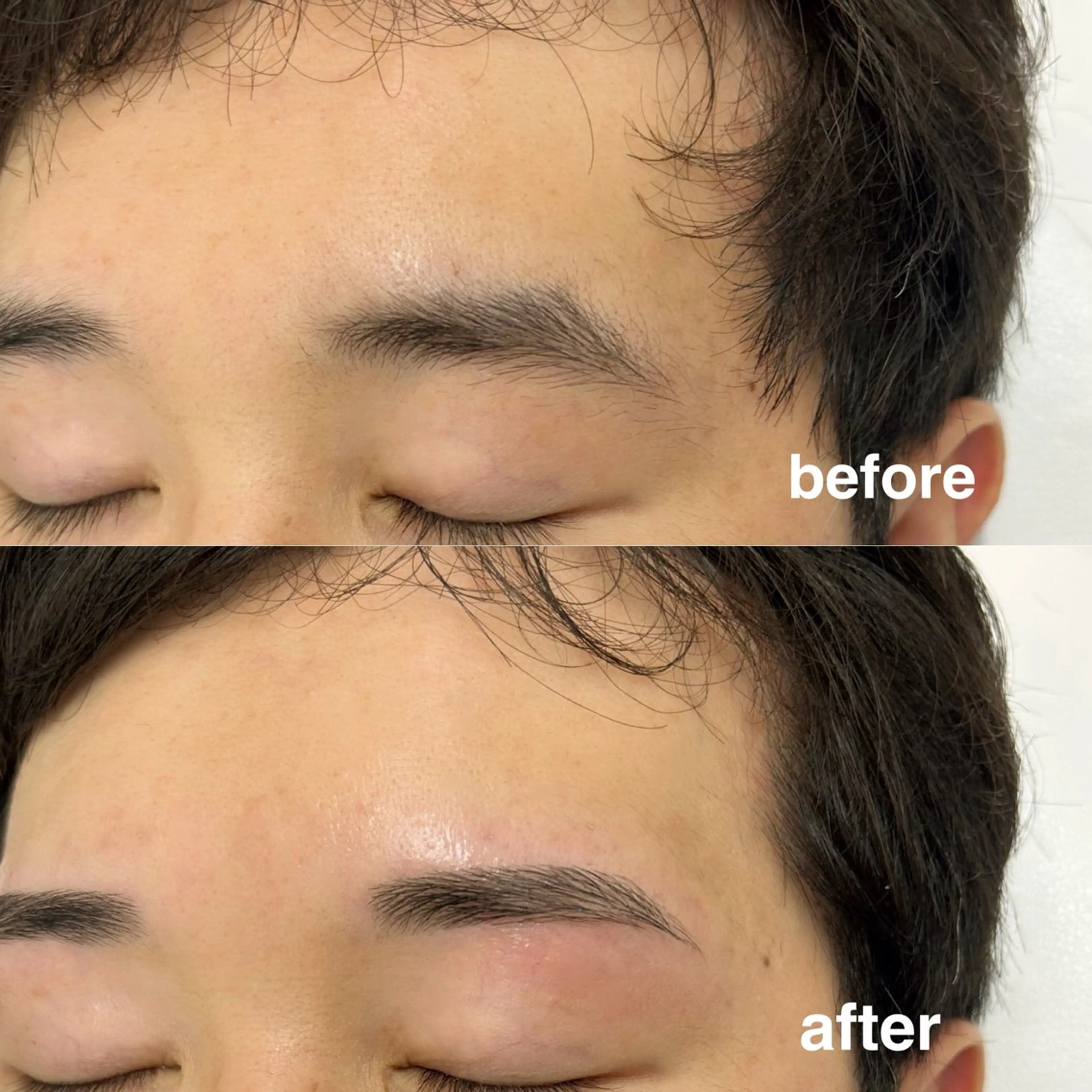 メンズ アイブロウ ワックス脱毛 眉カット その他(アイブロウ) 似合わせナチュラル眉 💫Nozomiのマツエク・マツパデザイン