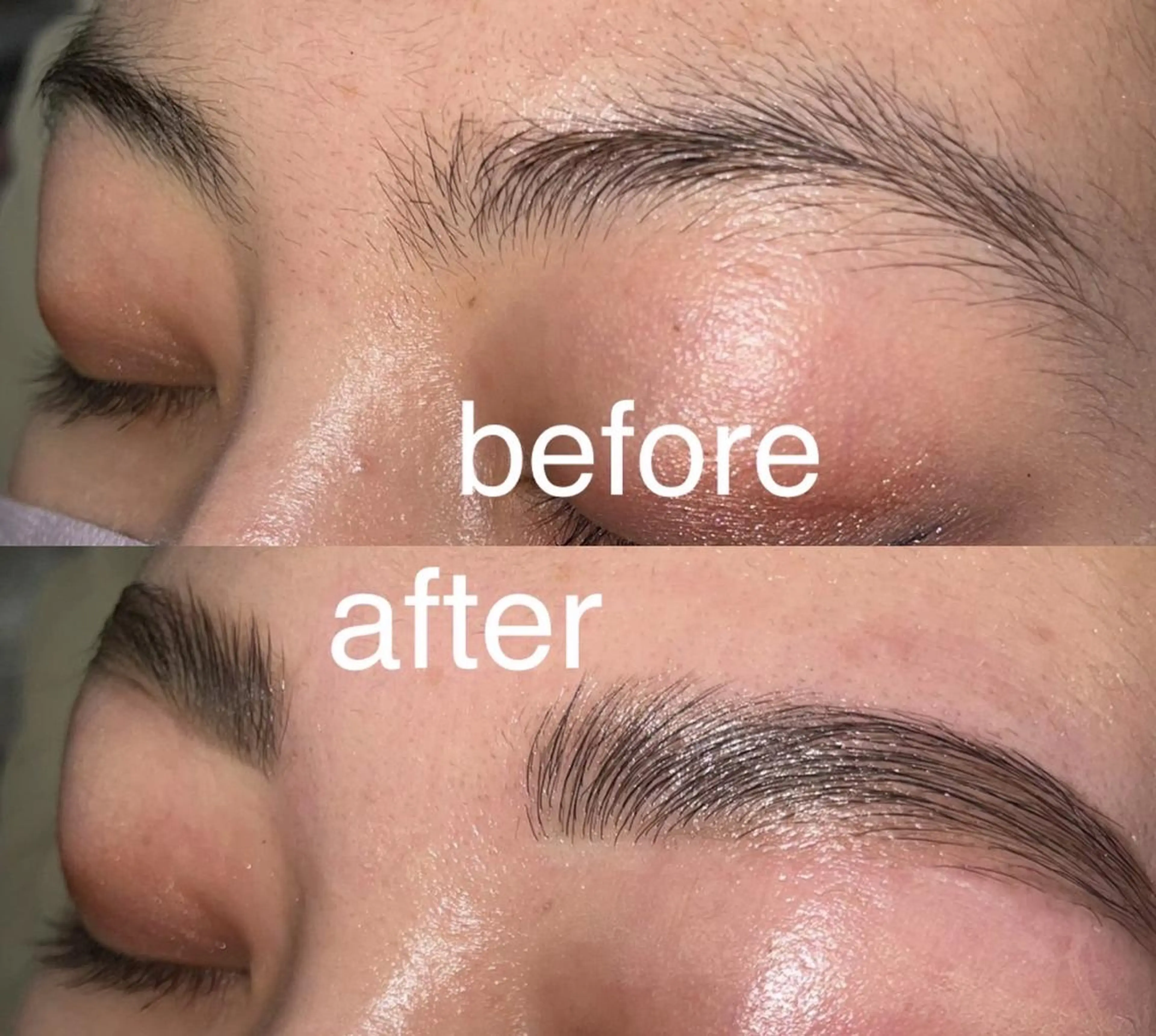 アイブロウ メンズ ハリウッドブロウリフト Roco'lush ❤︎ 渋谷店のマツエク・マツパデザイン