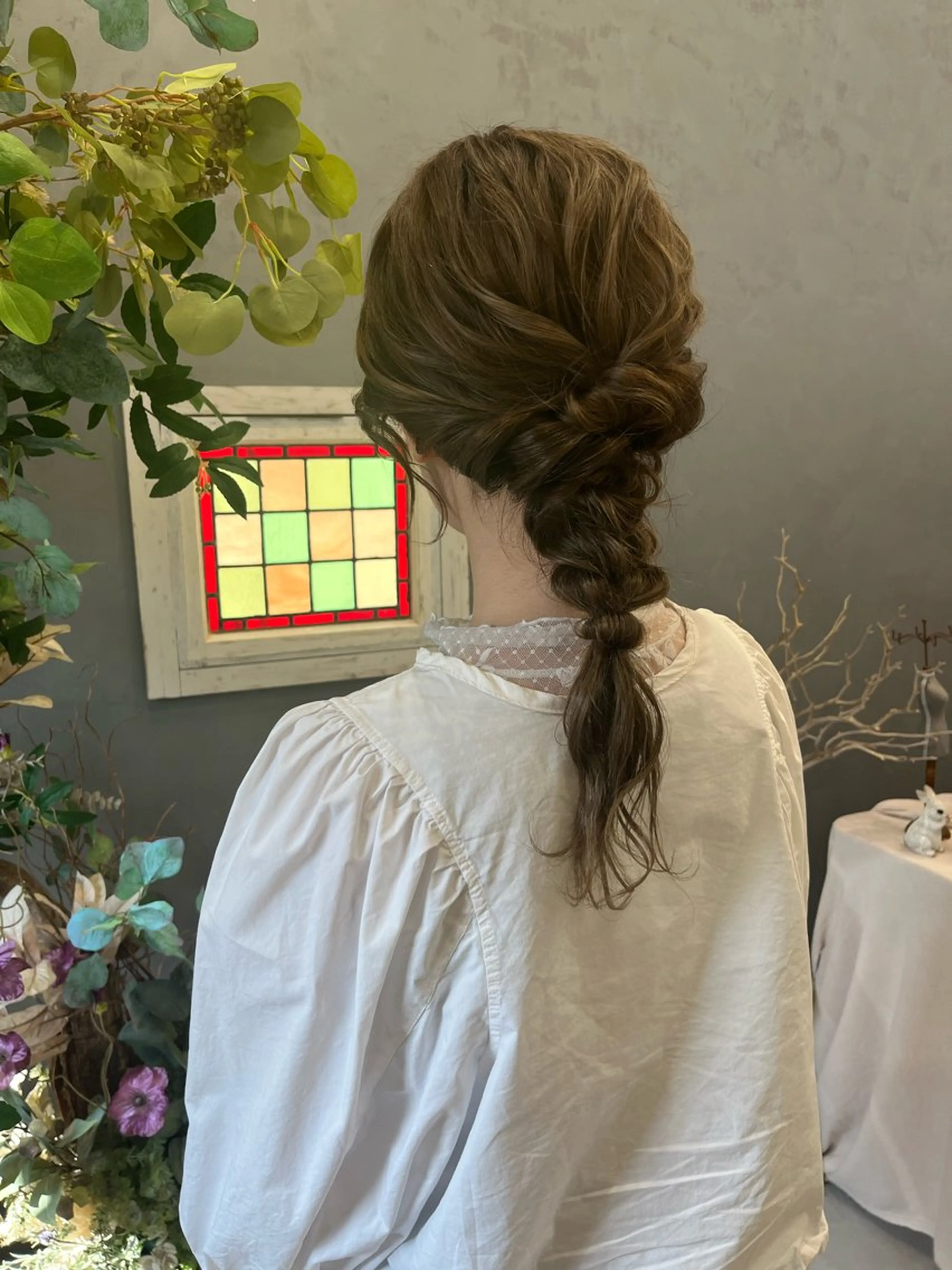 ロング ヘアアレンジ ヘアセット Orla 🌿chiekoの眉毛・アイブロウイメージ