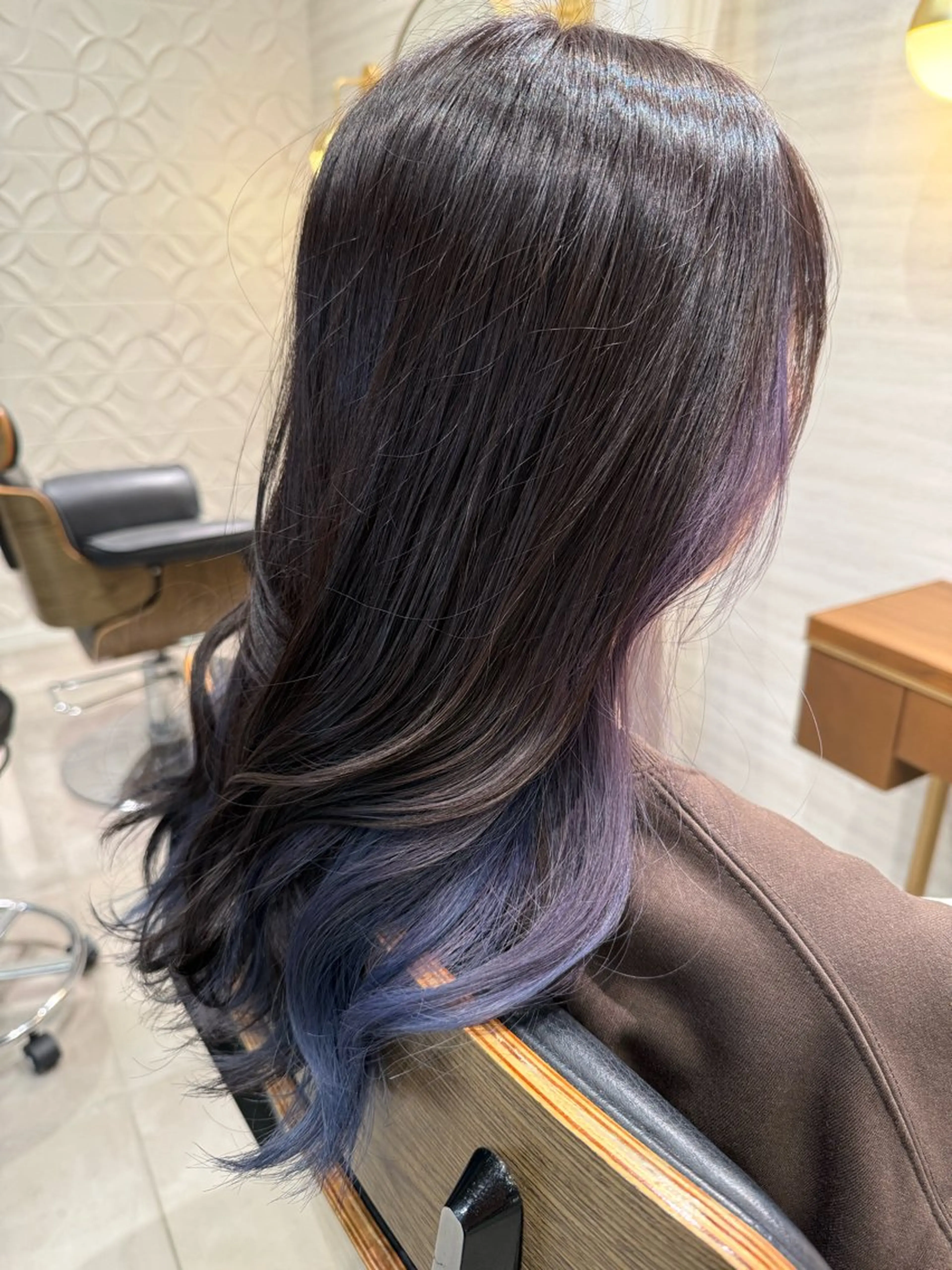 カラー ヘアカラー 長谷川 紗羅のヘアスタイル