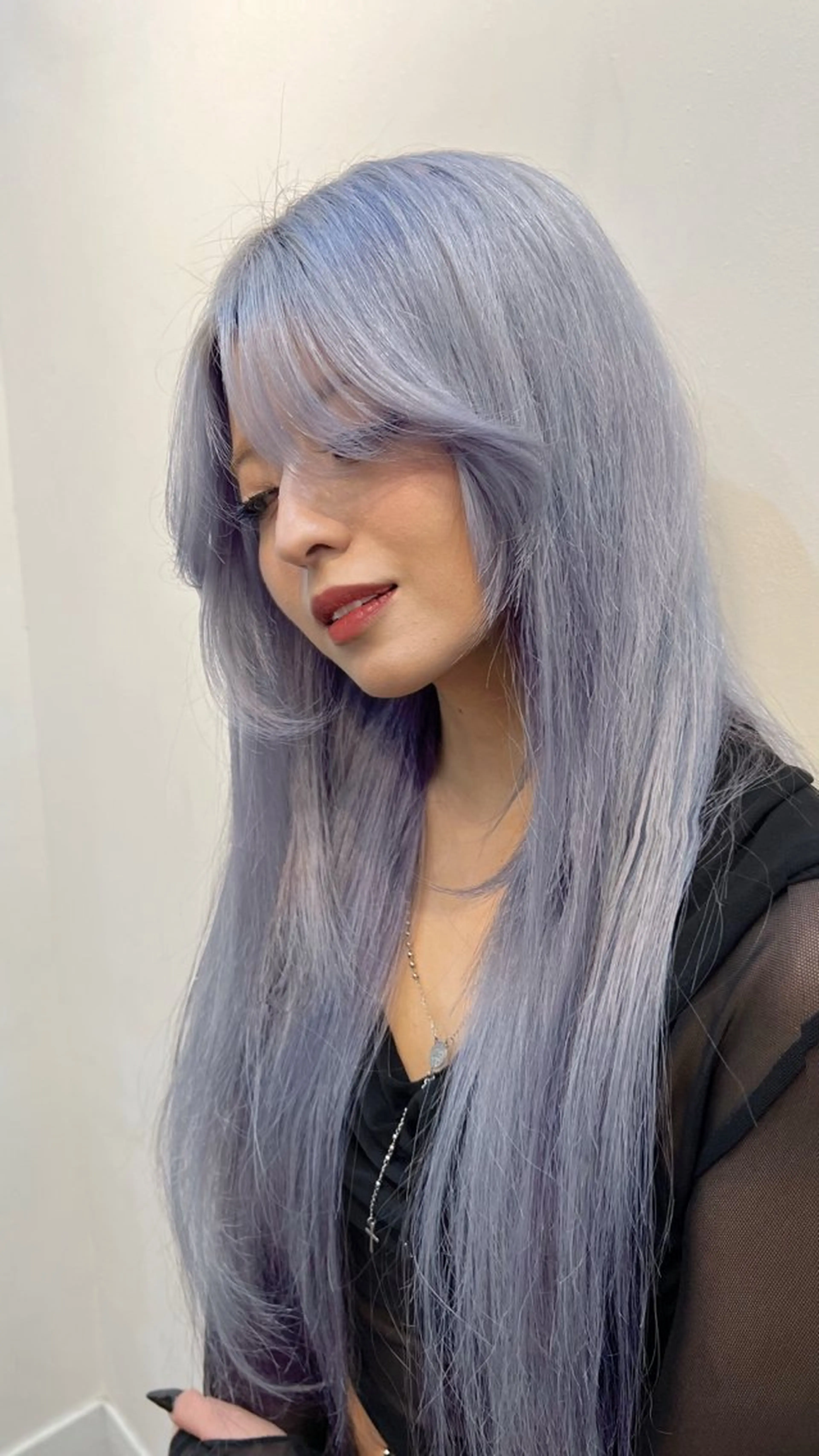 ロング カラー カット ヘアカラー トリートメント belle   表参道　terrace所属・抜きっぱなしブロンド /ハイトーン/カナタのヘアスタイル