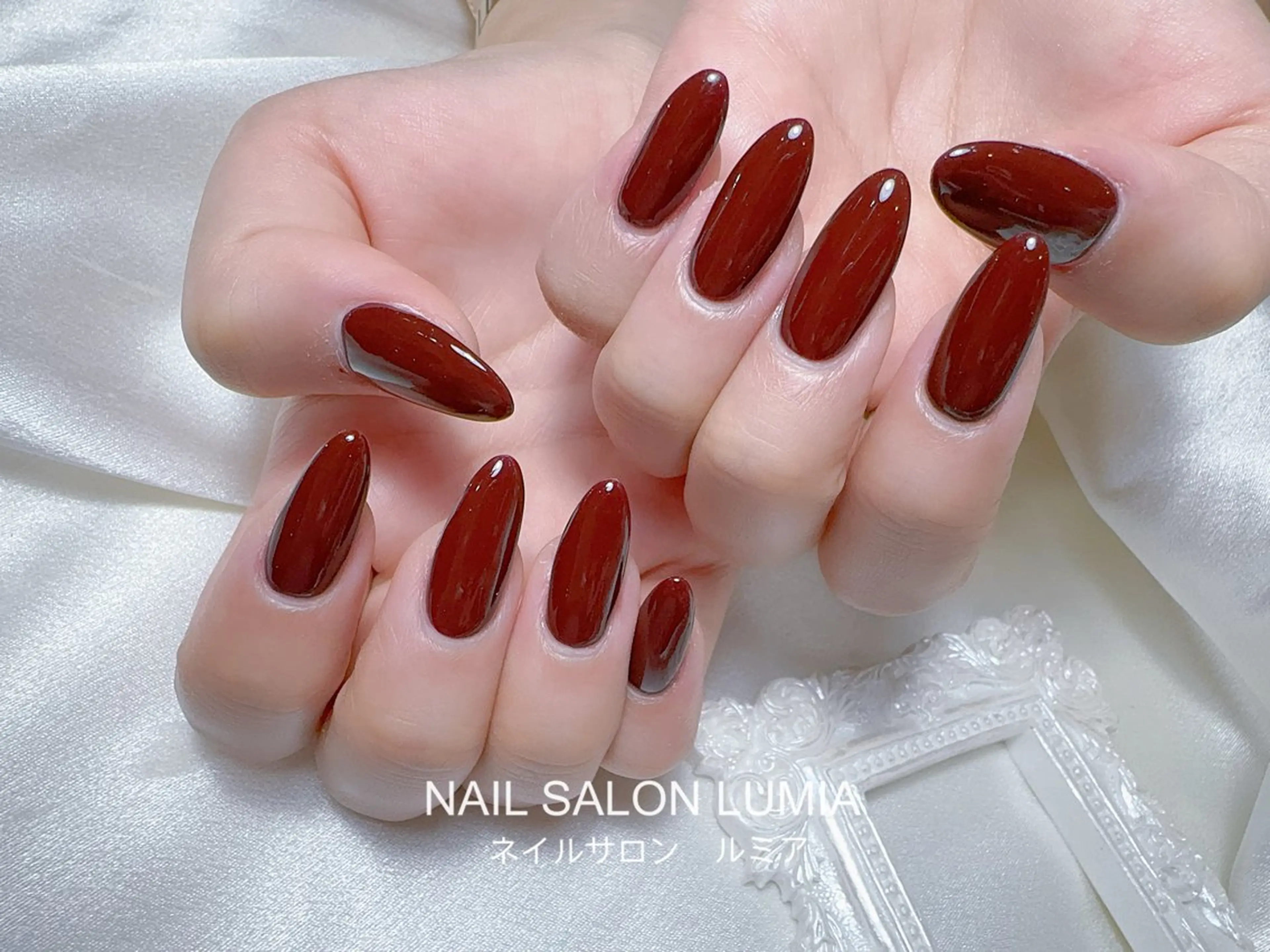 ネイル ハンドネイル ネイルサロン ルミア Lumia 店長のネイルデザイン