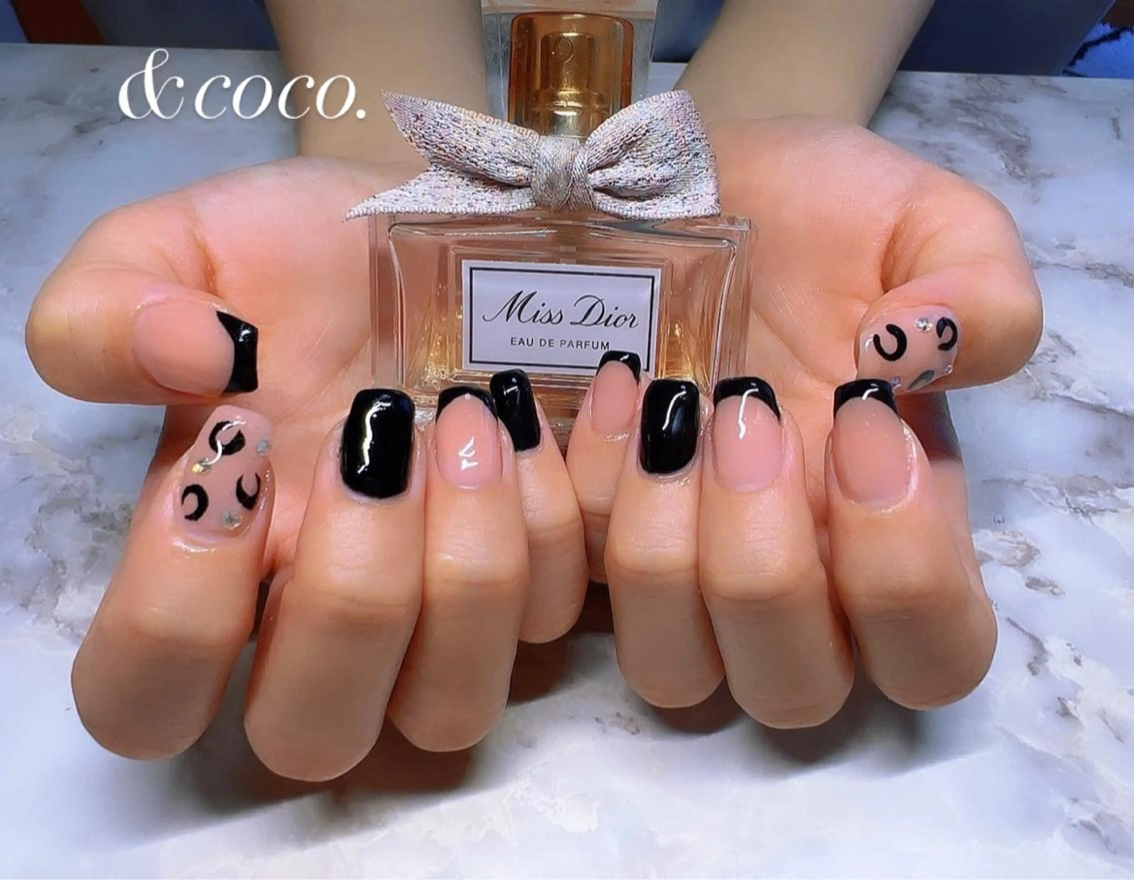 ネイル フレンチネイル ＆ coco.のネイルデザイン