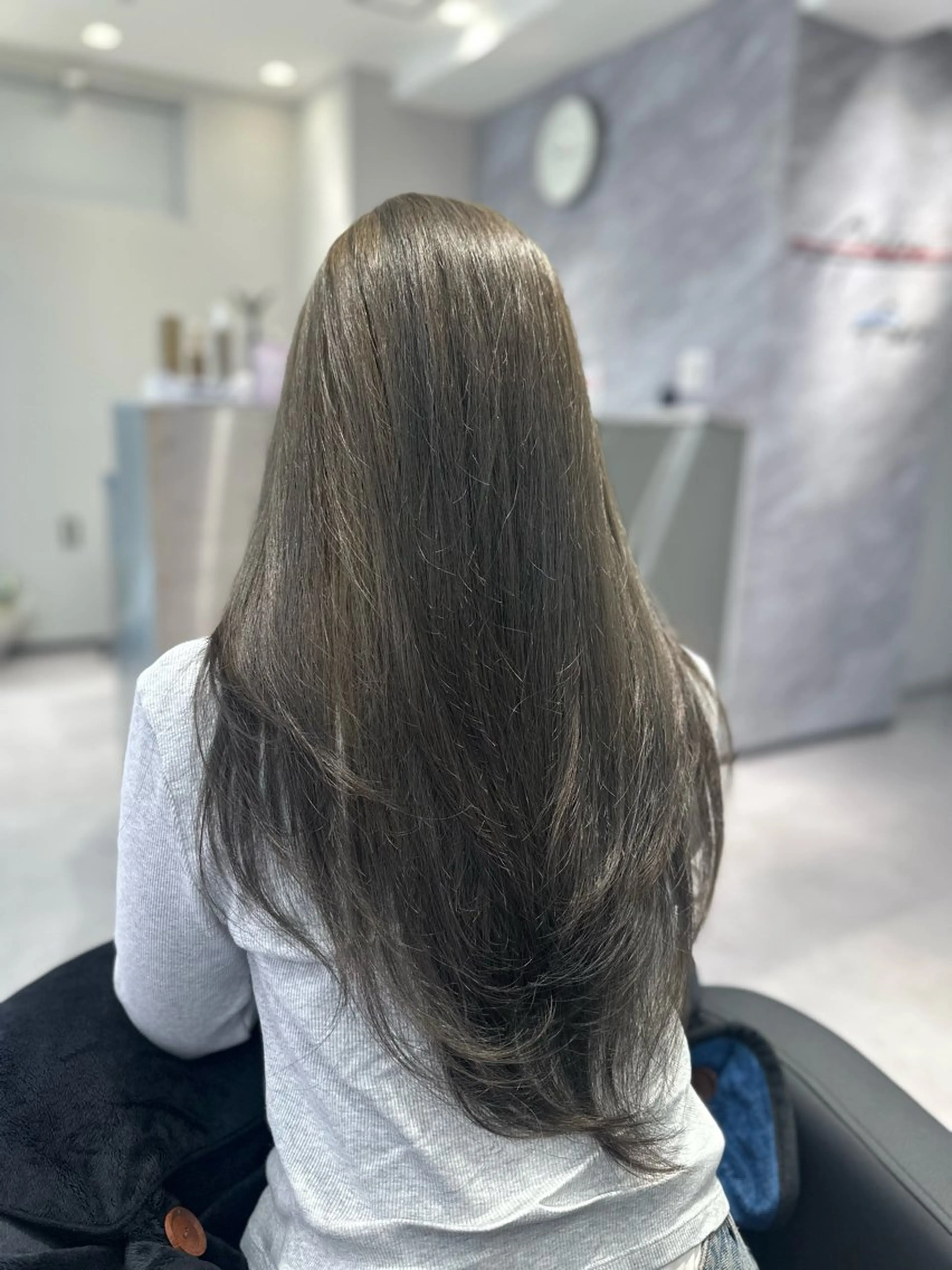 ロング ヘアカラー トリートメント ブリーチなし/透明感 NONO💖のヘアスタイル