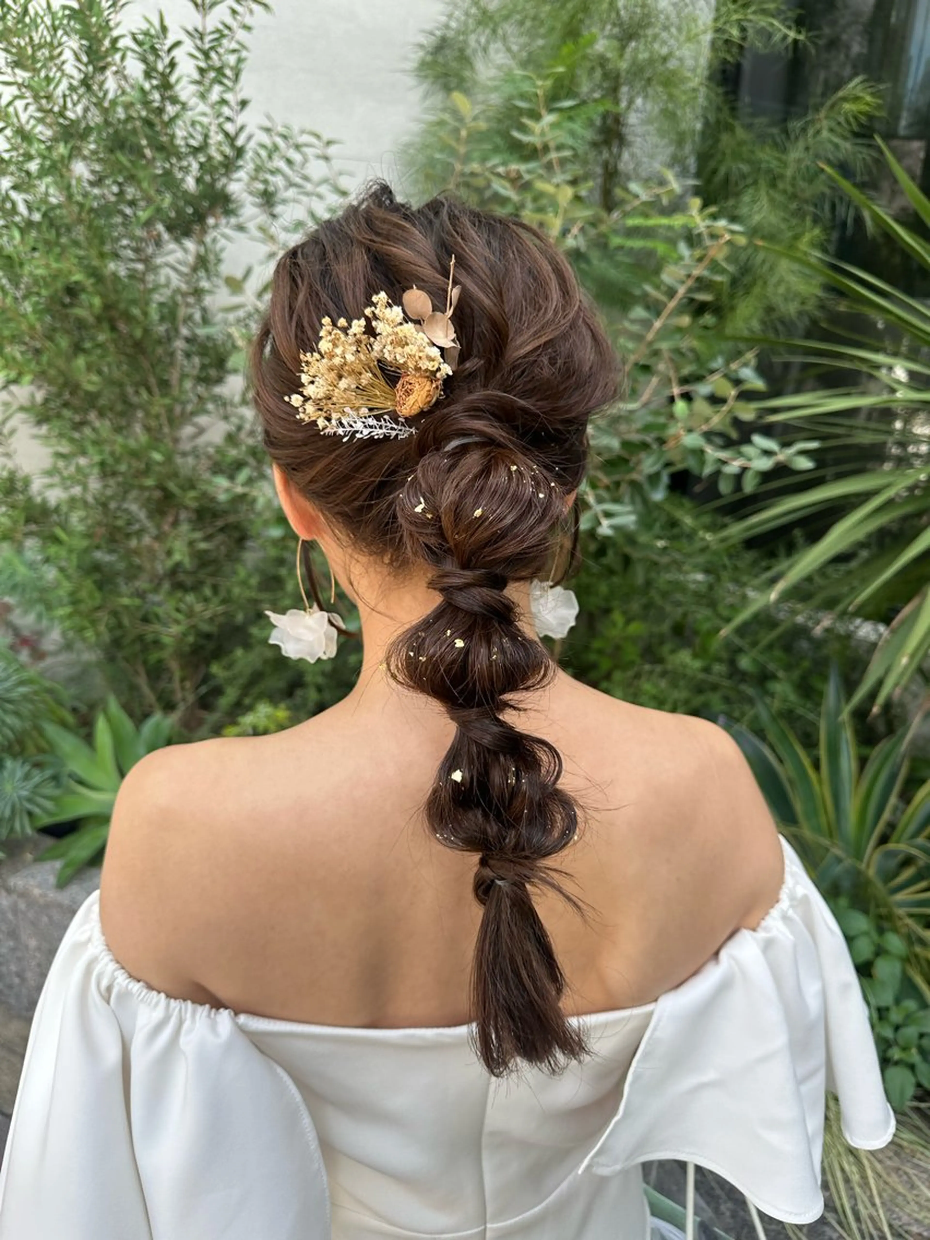 ロング カラー ヘアアレンジ タイトボブ個性派カラ ーAKANEのヘアスタイル