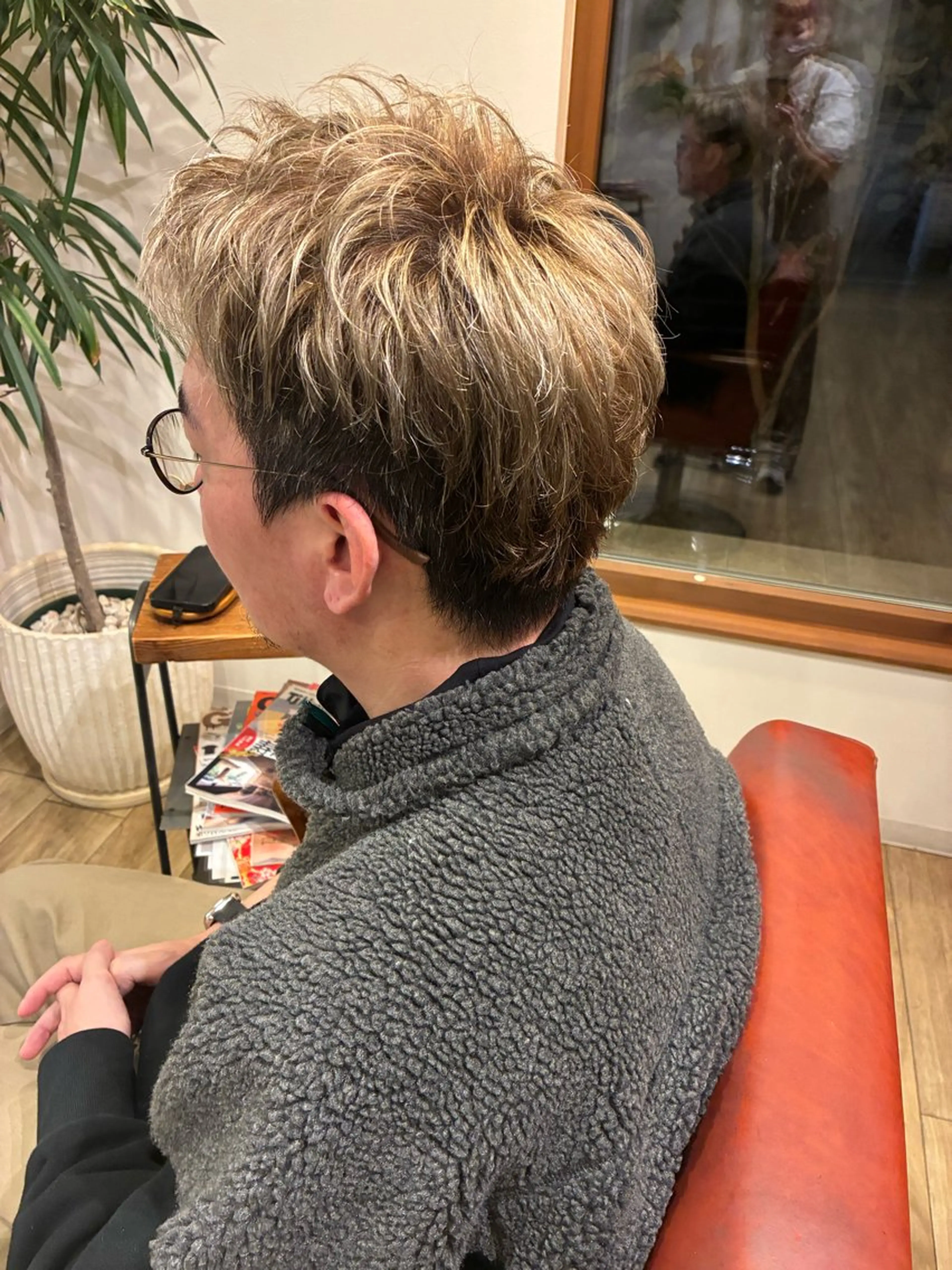 カラー メンズ 清水 美香のヘアスタイル