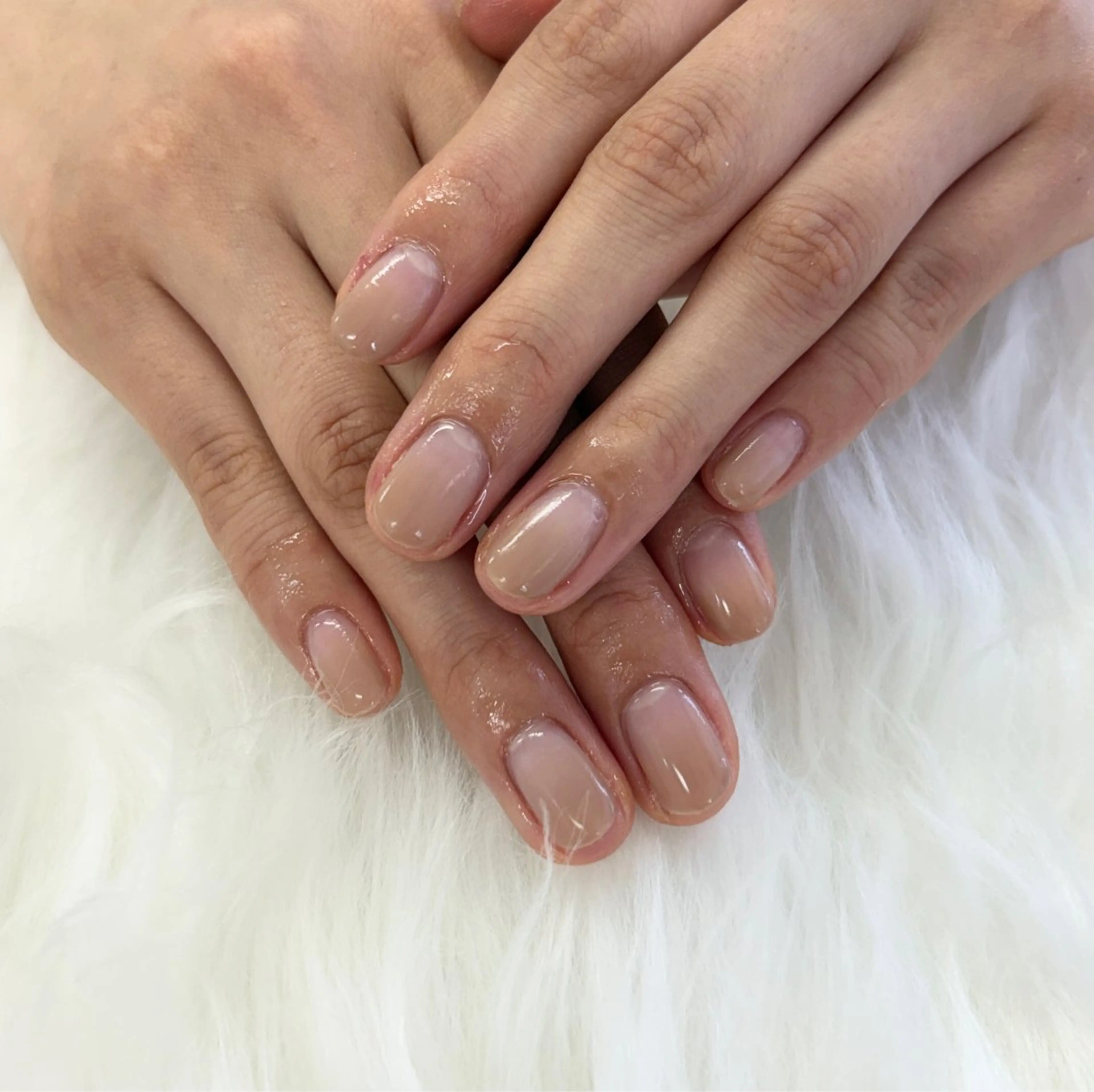 【オフなし】ハンド💅🏻《ワンカラーorグラデーション🩷》パラジェル変更+¥1,100✨／横浜関内の写真