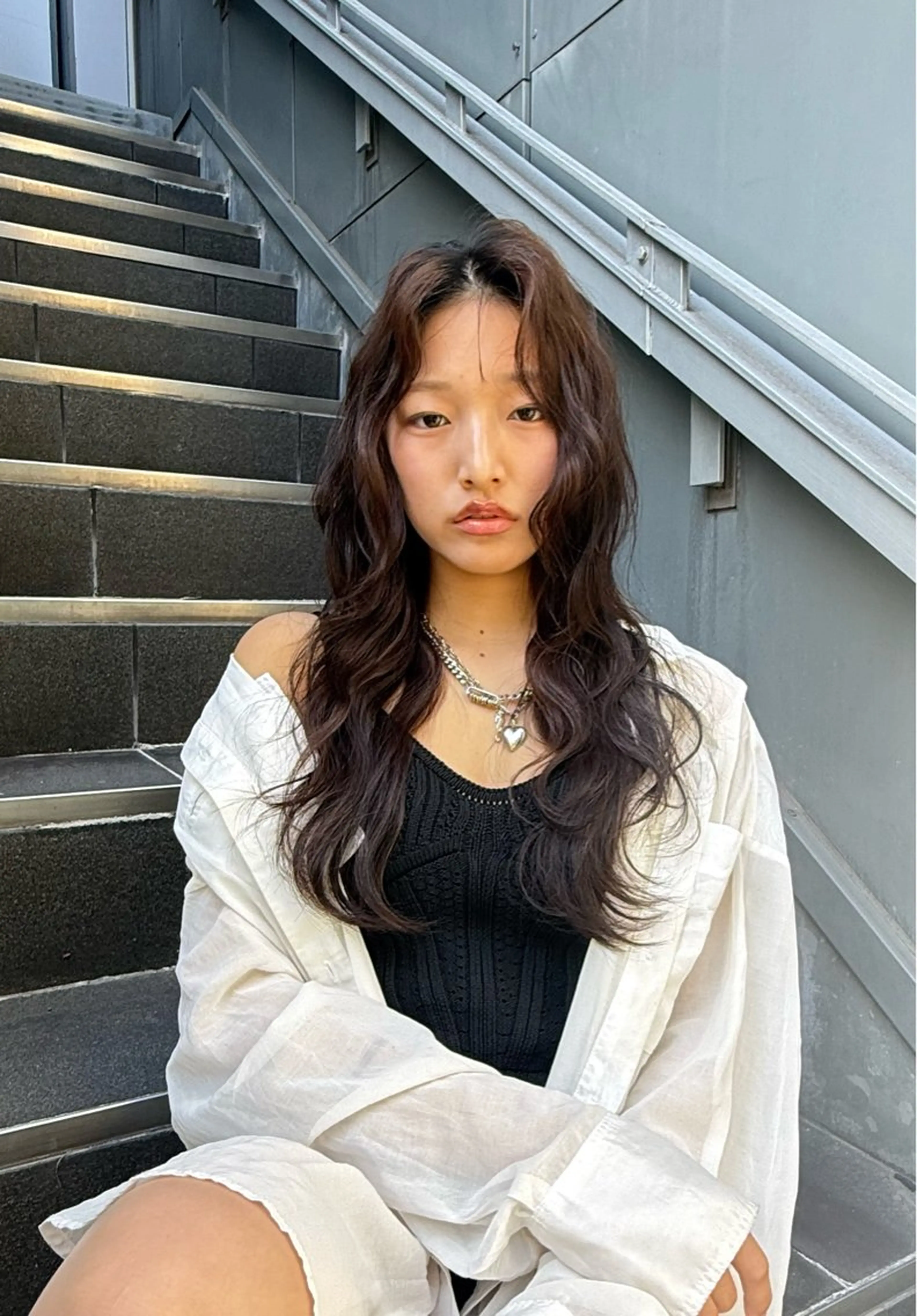 ロング カラー ヘアカラー トリートメント "Daisy" Rio /大名・天神のヘアスタイル