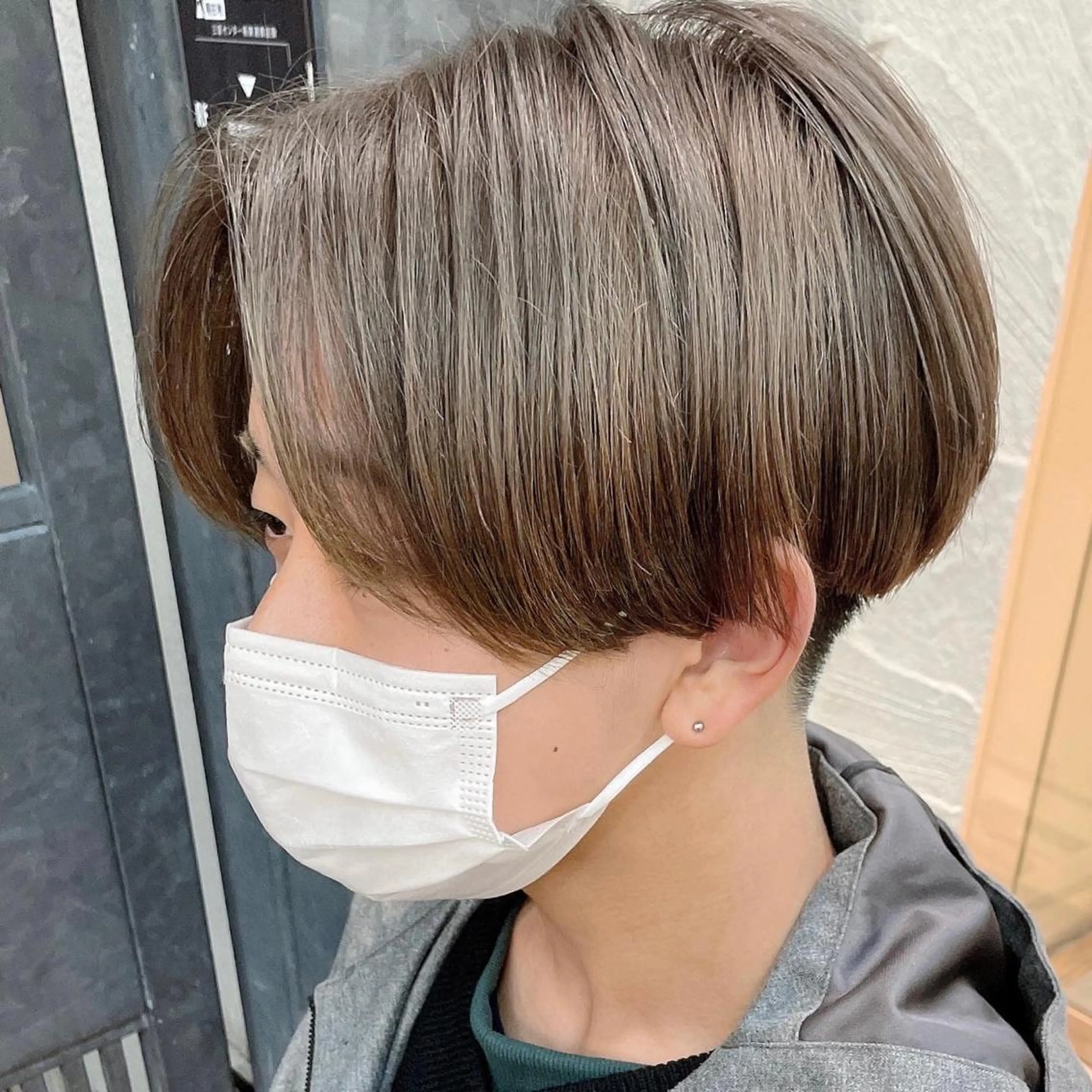 メンズ メンズバレイヤージュ メンズブリーチ メンズハイライト メンズハイトーン メンズインナーカラー 大人可愛い/レイヤー /ブリーチ/溝口誠二のヘアスタイル