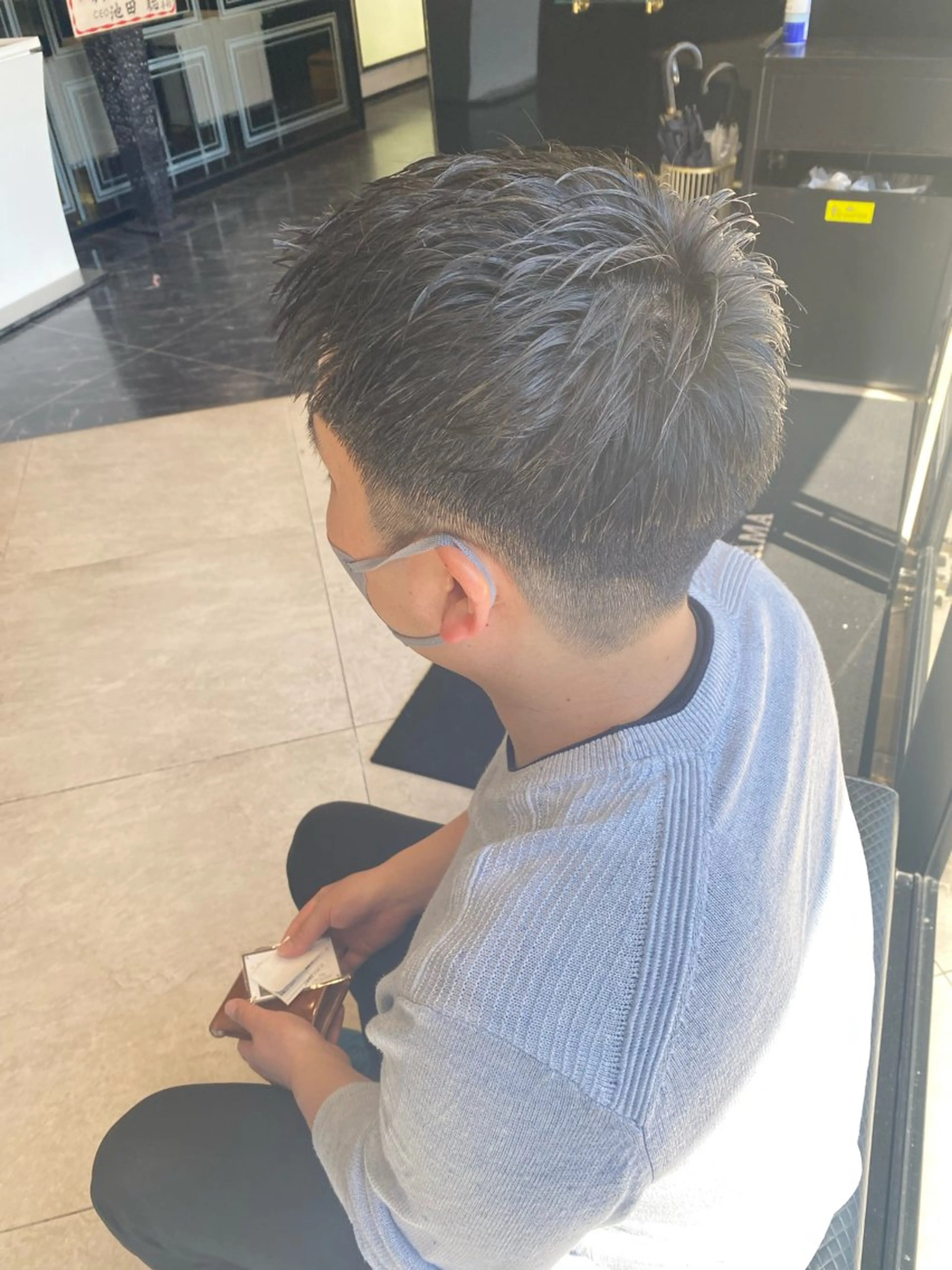 メンズ カット 水野 聖哉のヘアスタイル