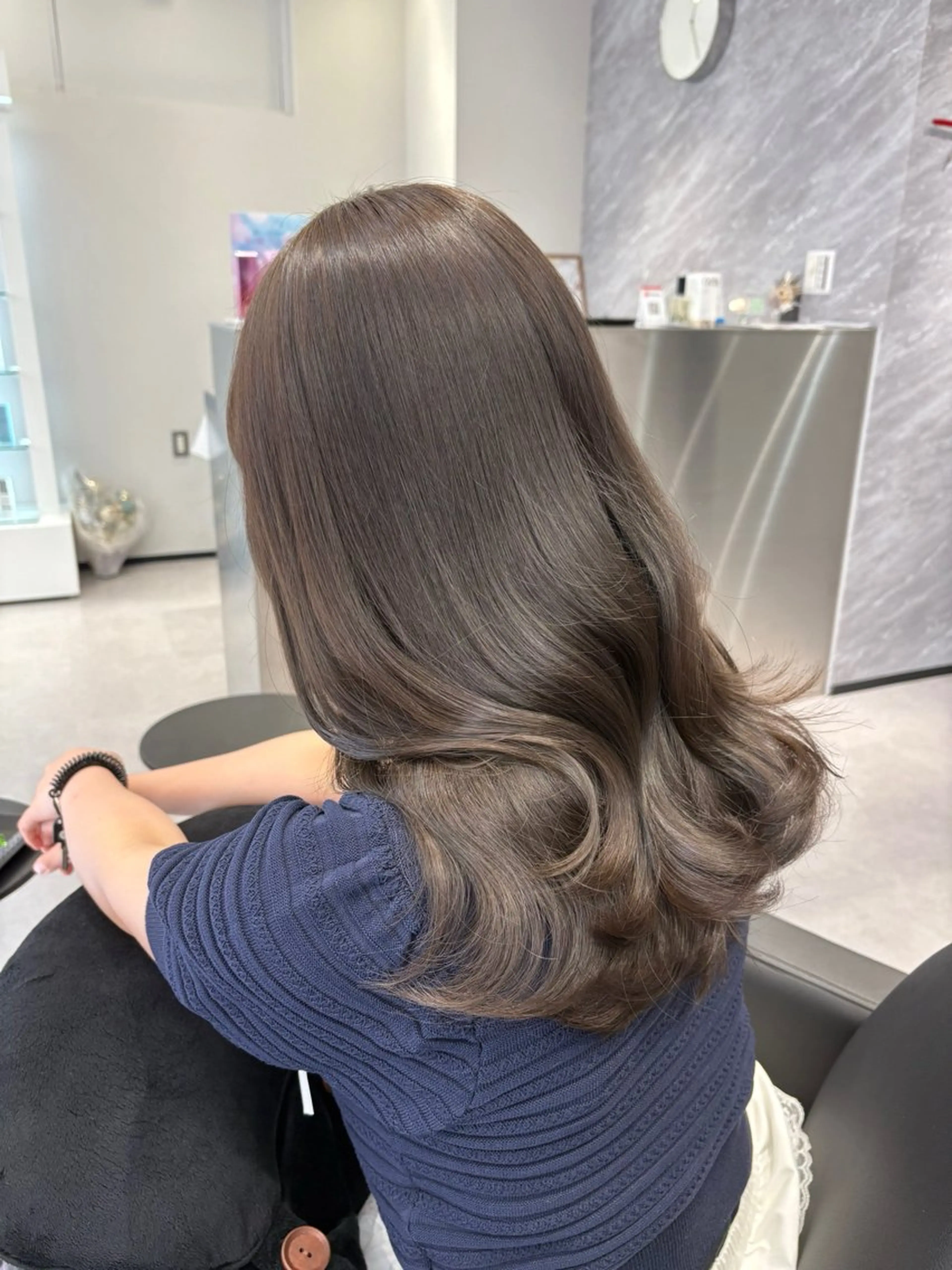 カラー カット ヘアカラー 堀江/透明感 ベージュ/白川幸太のヘアスタイル