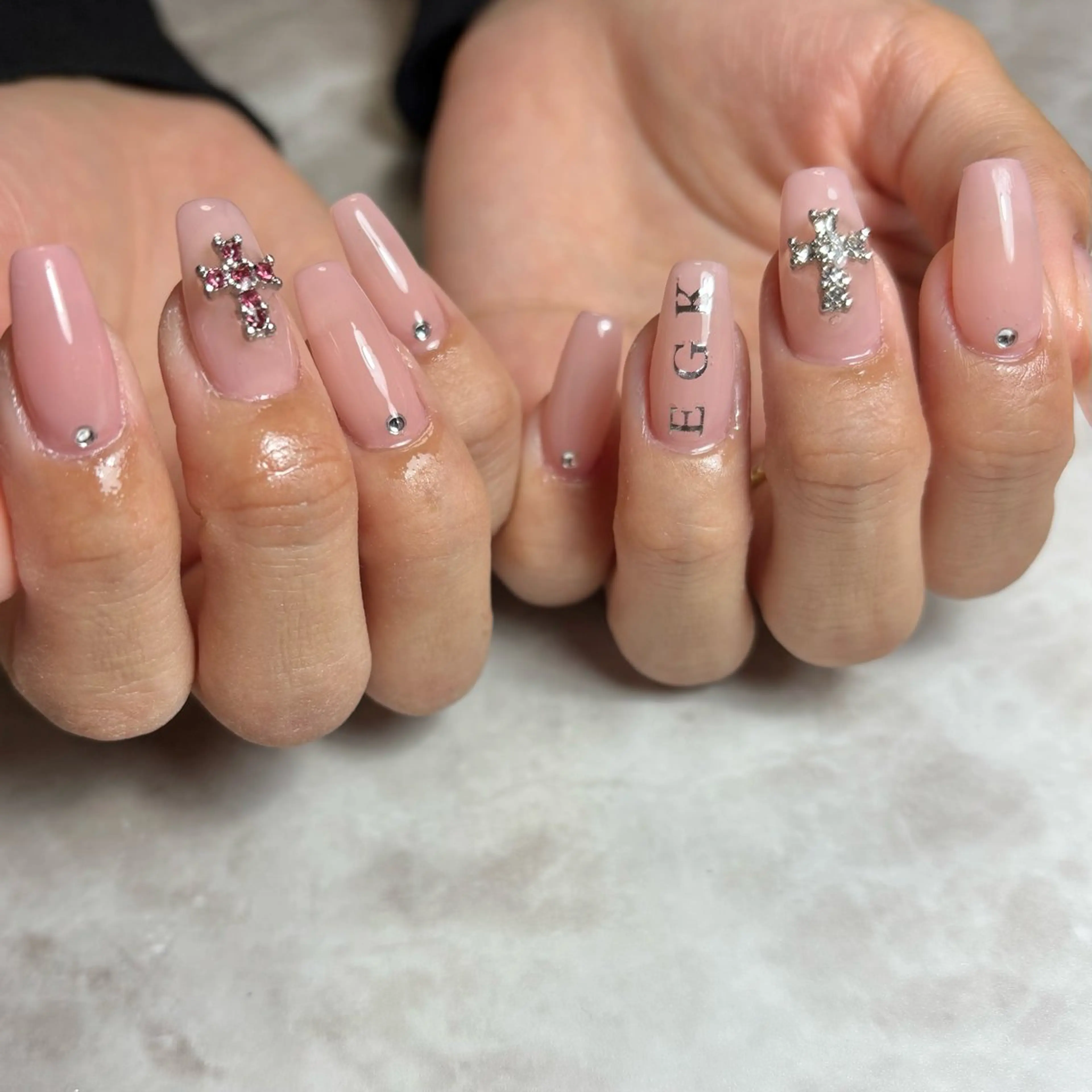 ネイル ハンドネイル NAILSALON en+沖縄市美原のネイルデザイン