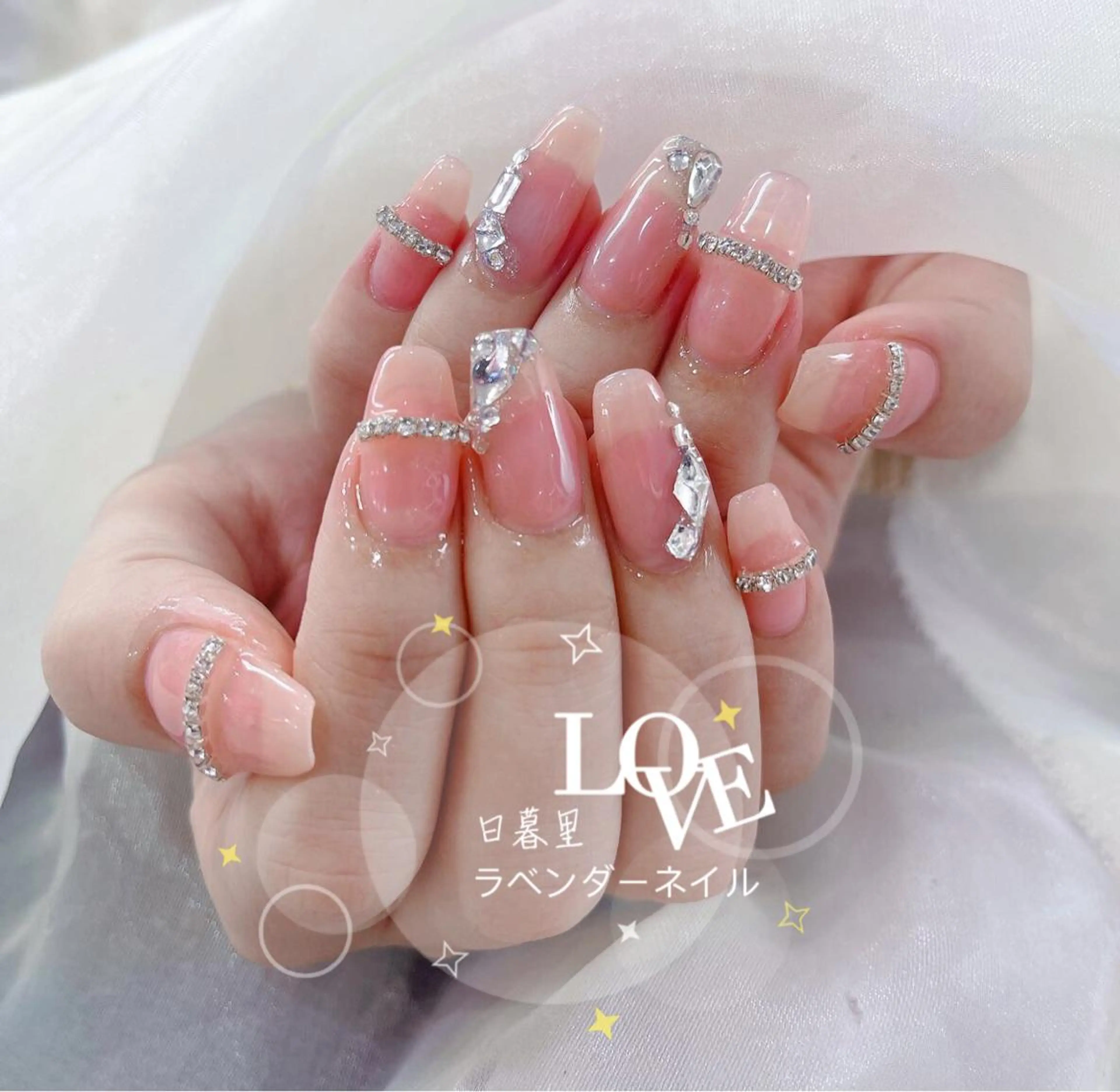 ネイル ラベンダー💖日暮里 ルル💖ネイルのネイルデザイン