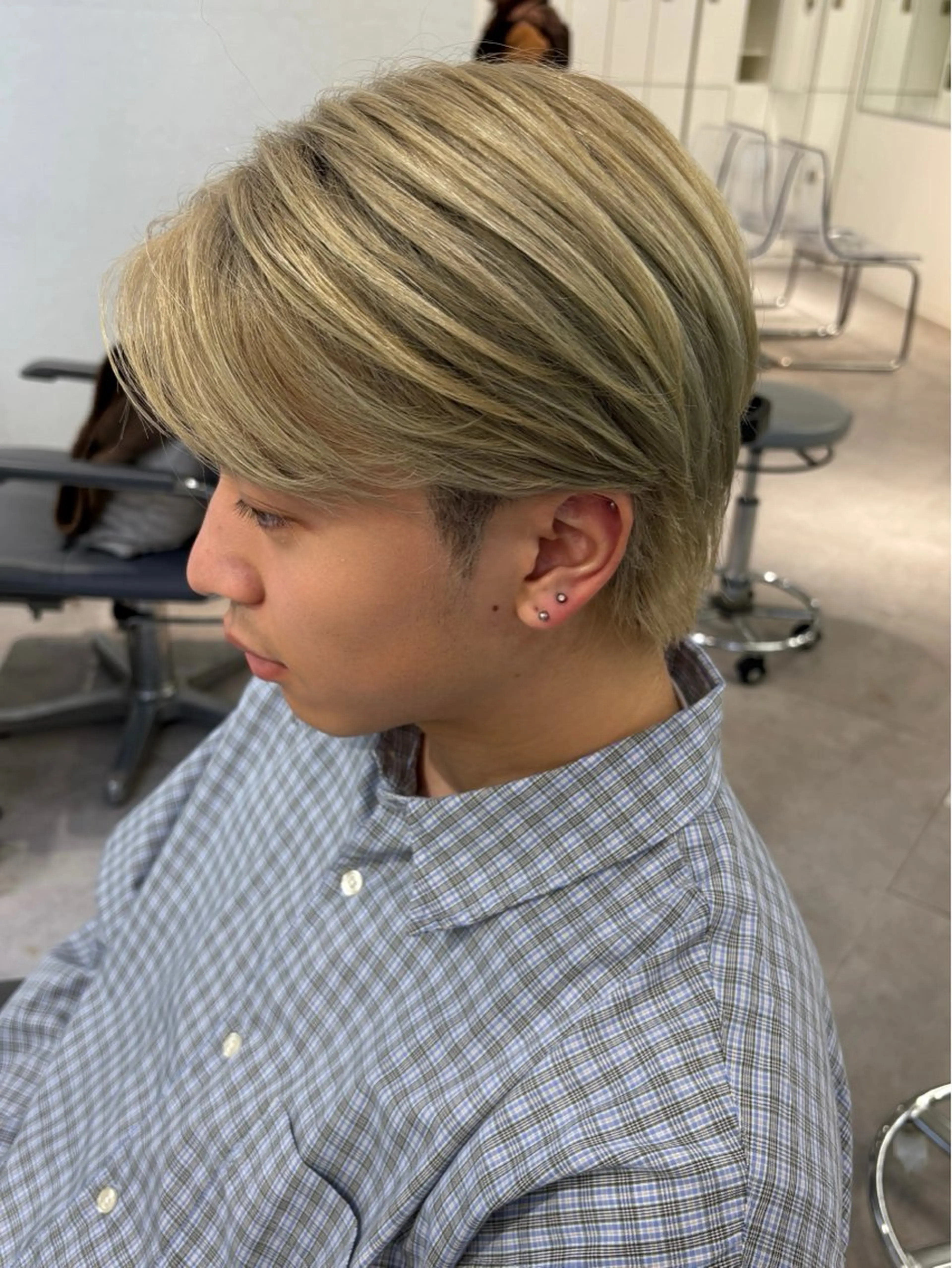 メンズ ‎しゅり🇰🇷 日韓MIXメンズヘアのヘアスタイル