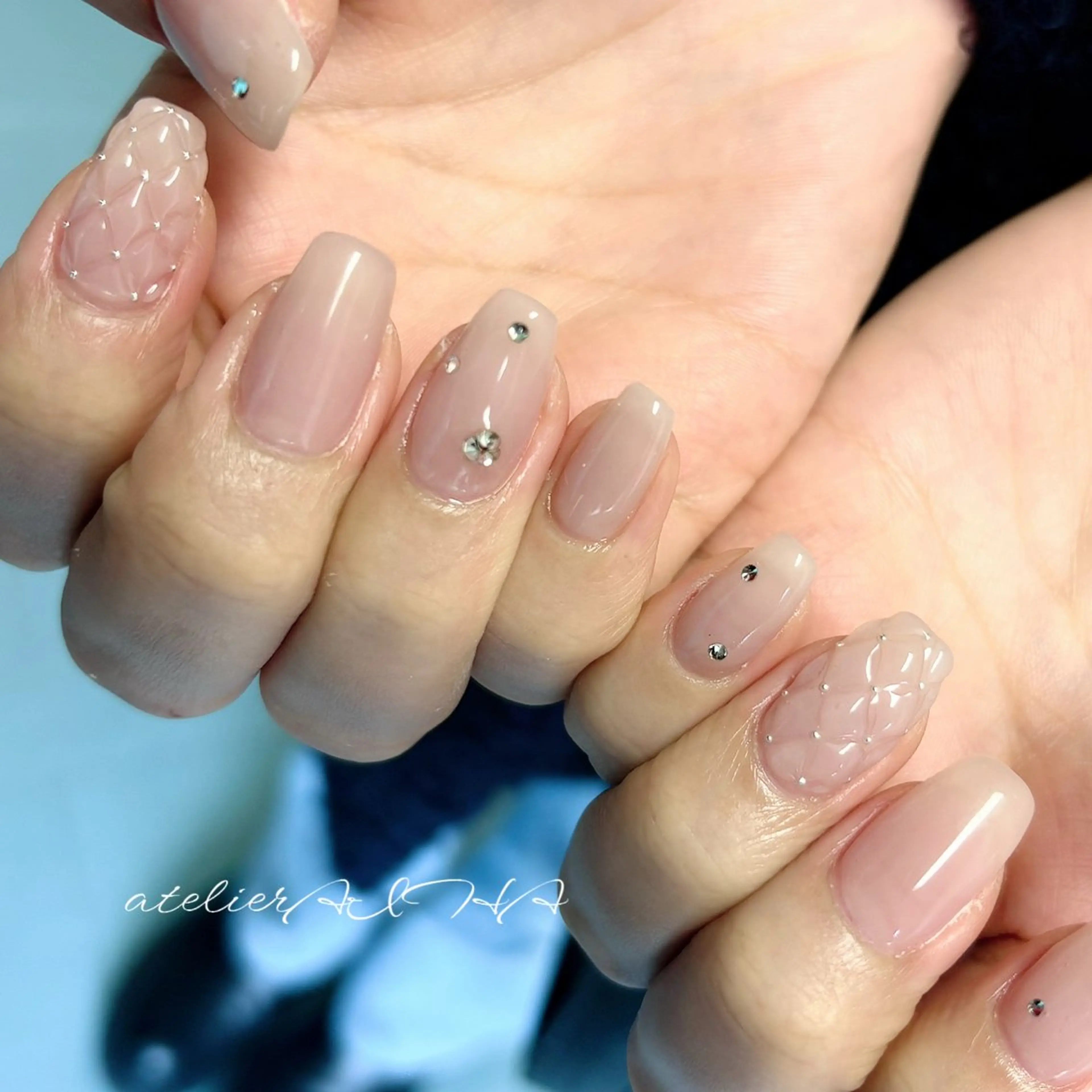 ネイル ハンドネイル アトリエAIHA★ フィルイン推奨サロンのネイルデザイン