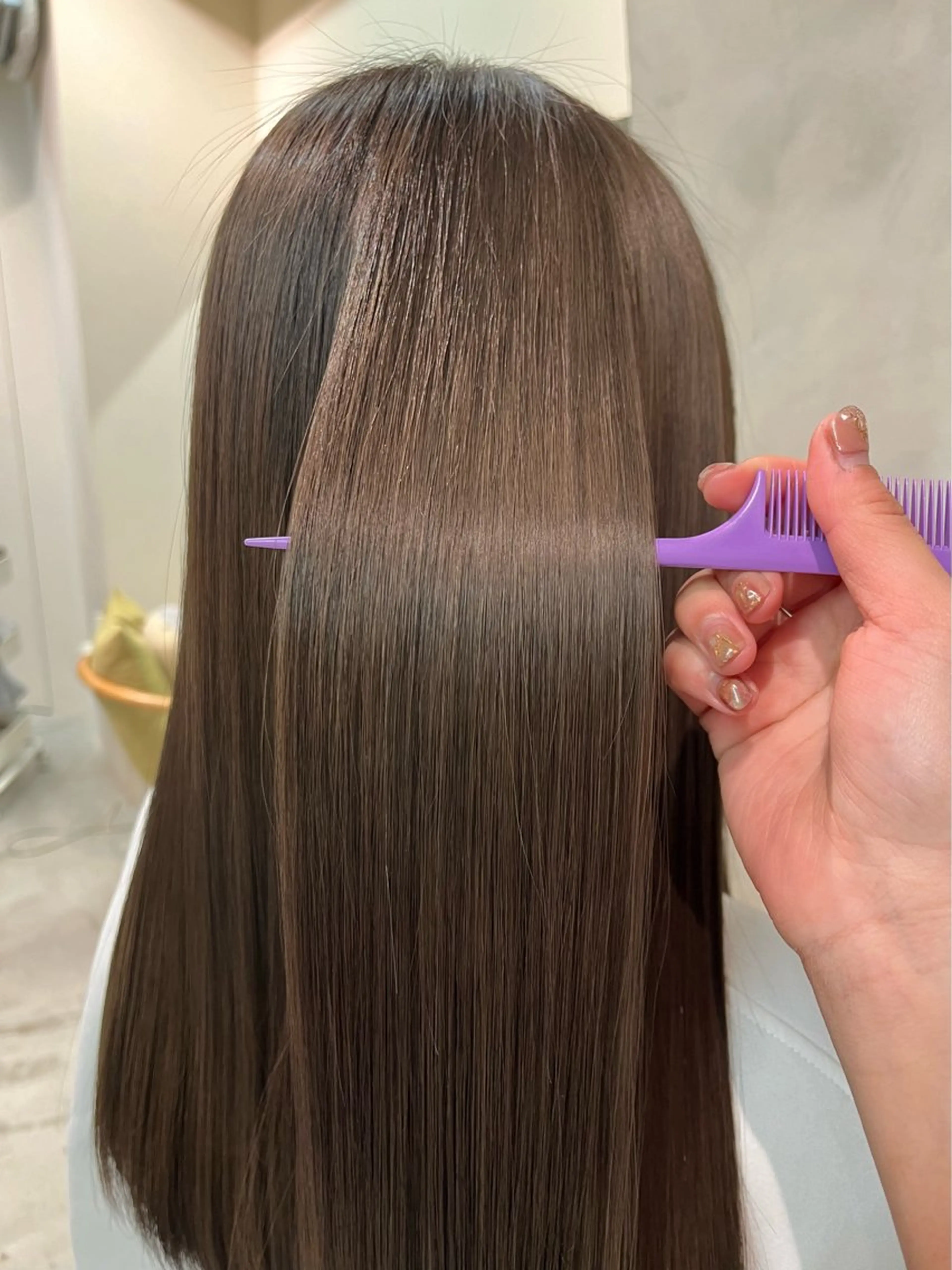 🍎髪質改善トリートメント🍎最高のツヤ🫧の写真