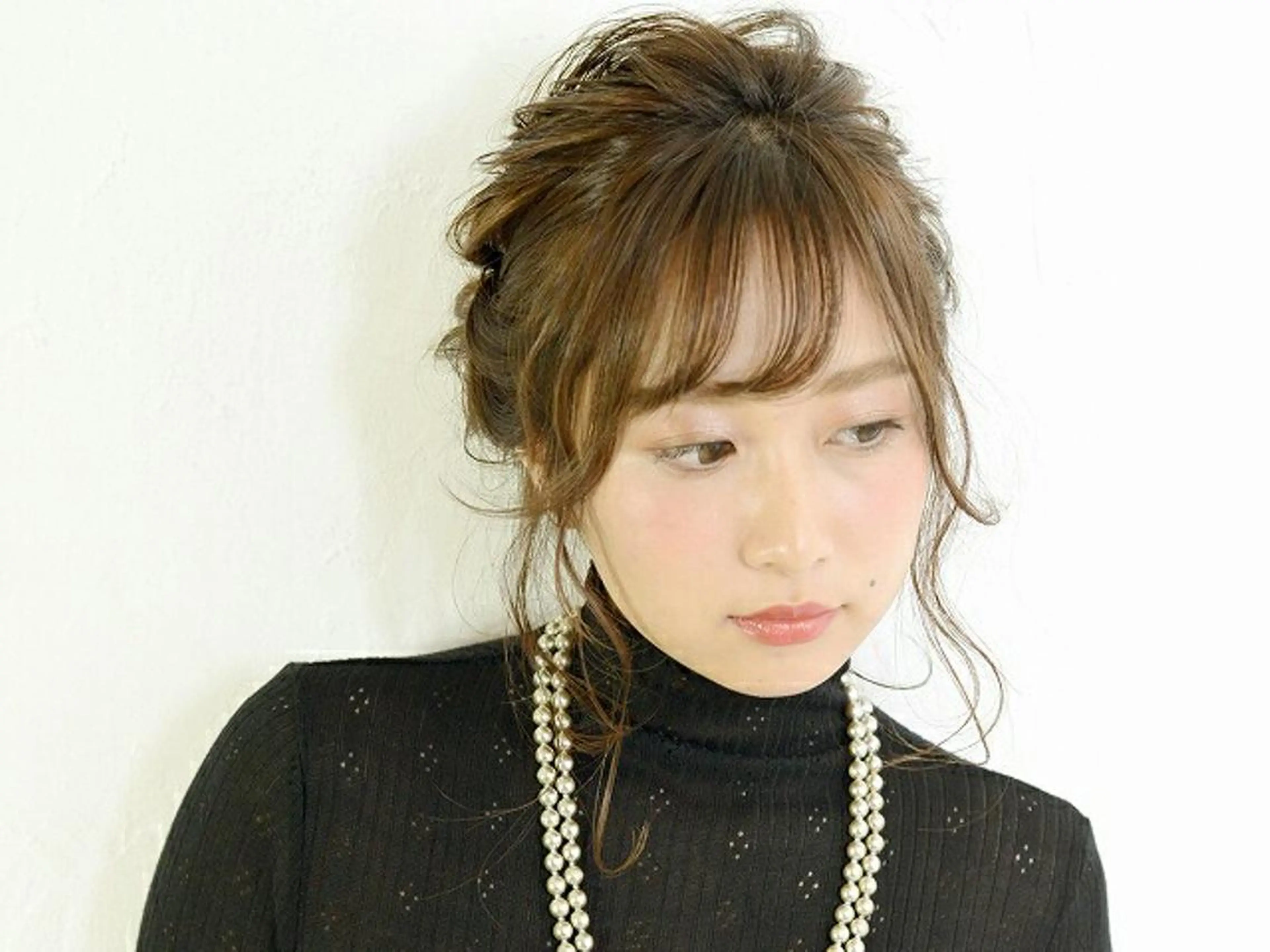 ヘアアレンジ セミロング カラー パーマ 🌸銀座一丁目/美髪 矯正🌸山田 隆介のヘアスタイル
