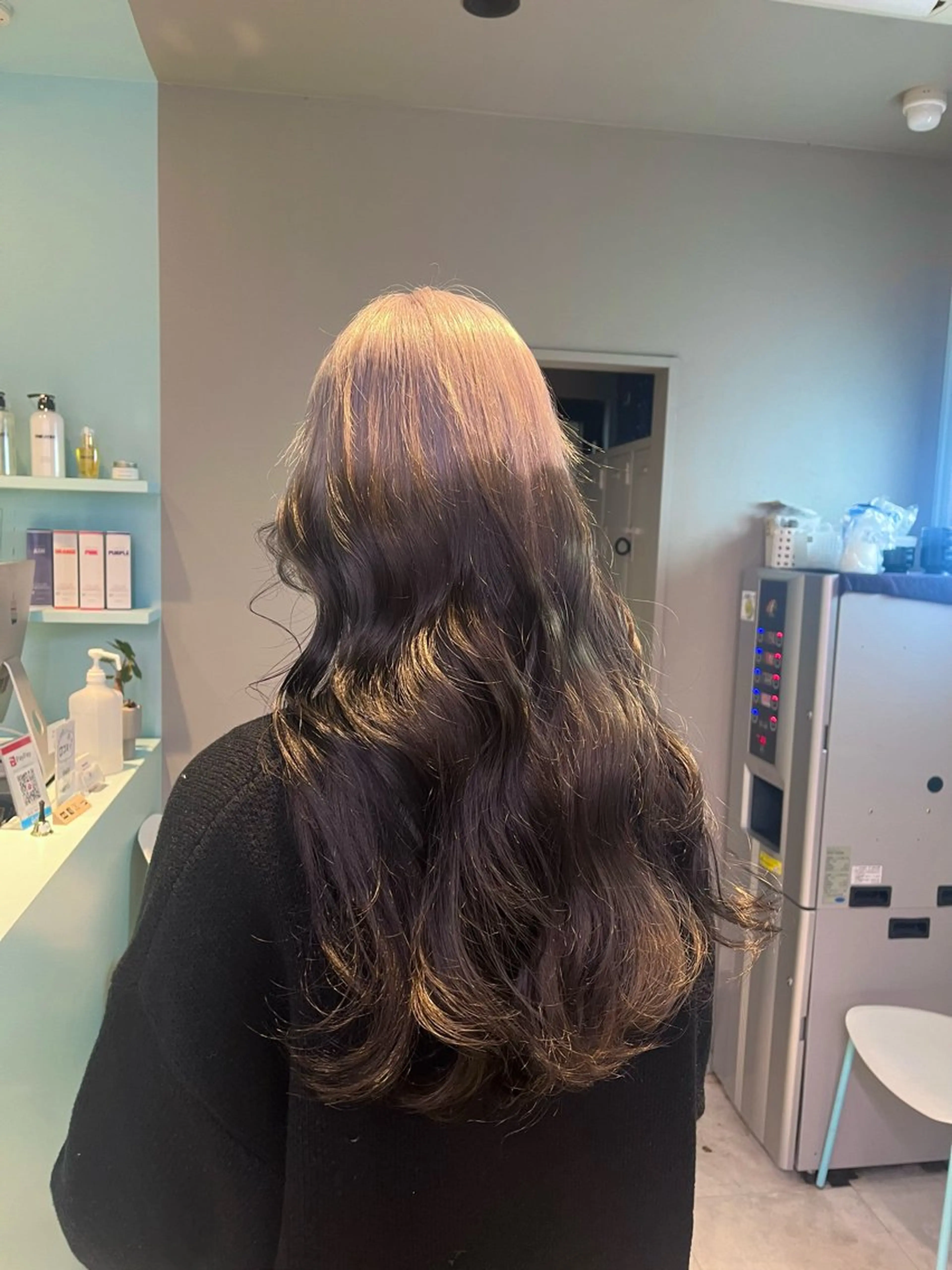 ロング カラー ヘアカラー トリートメント ブリーチカラー 🩵MIZUKIのヘアスタイル