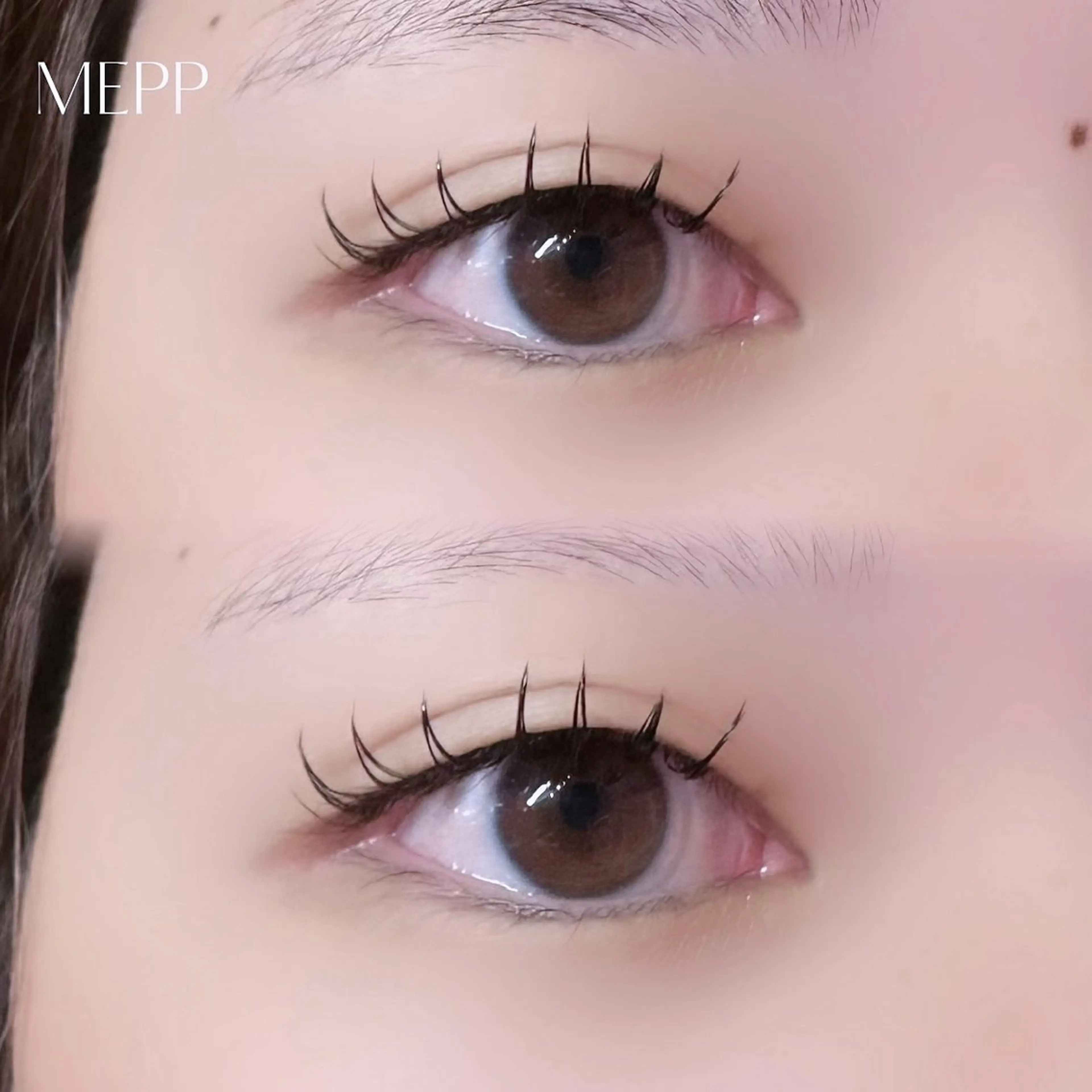 マツエク・マツパ ナチュラル 【MEPP】たにわき ゆうなの眉毛・アイブロウイメージ