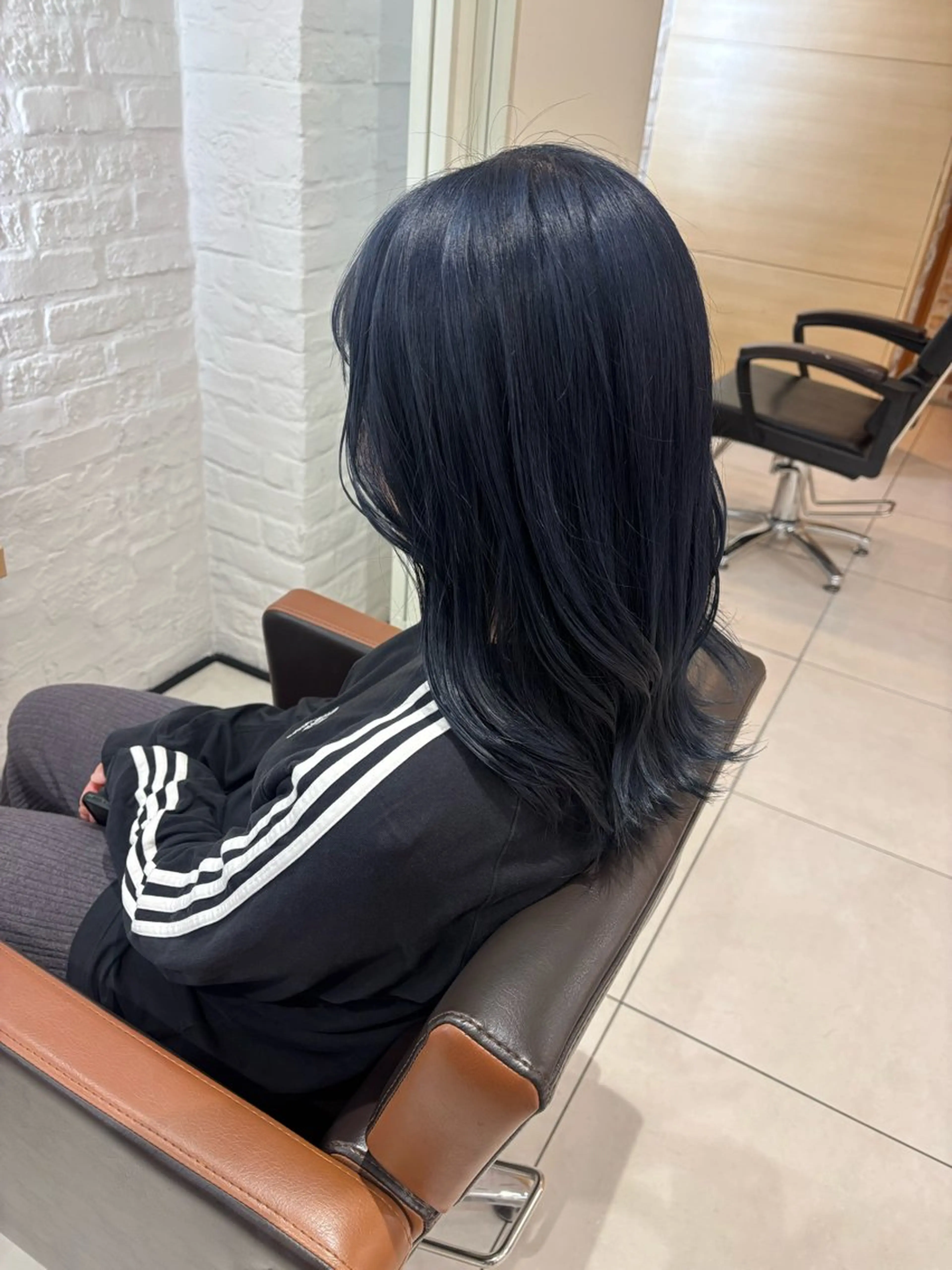 セミロング カラー 💈メンズパーマ カラー💈momoのヘアスタイル