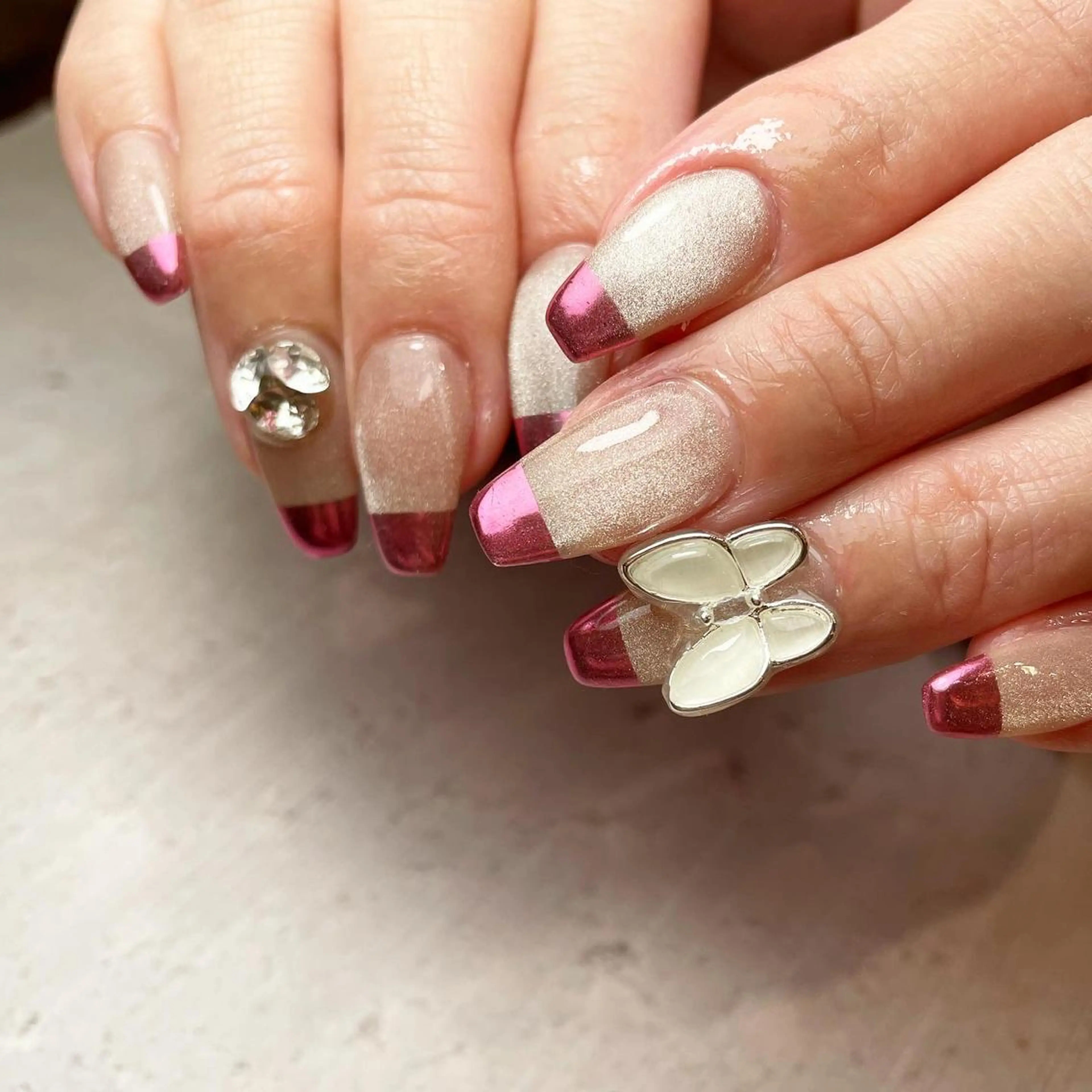 ロング nail&eyelash mate所属・京都/東向日/桂 ayumiのネイルデザイン