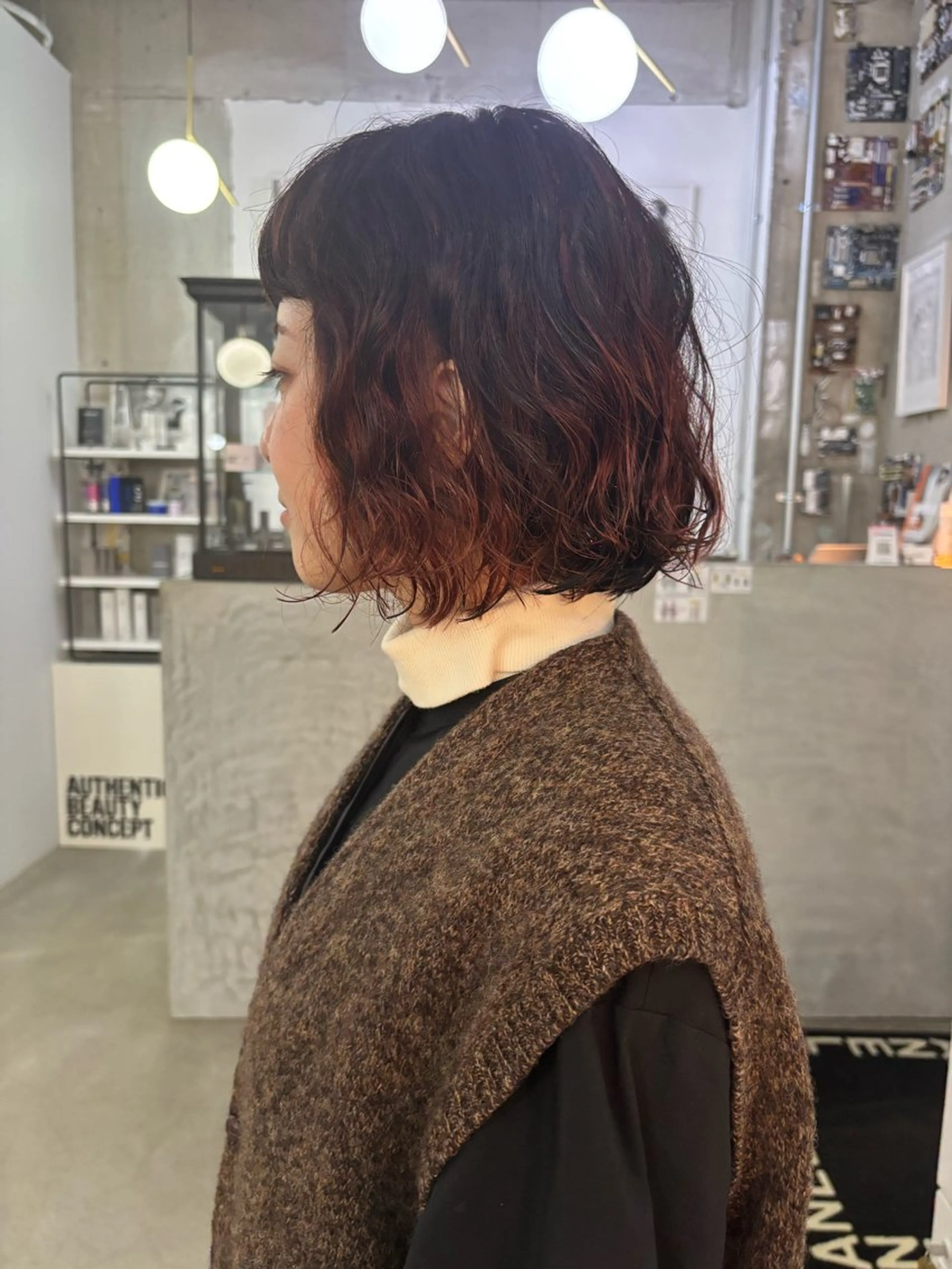 パーマ 杉水 葉月のヘアスタイル