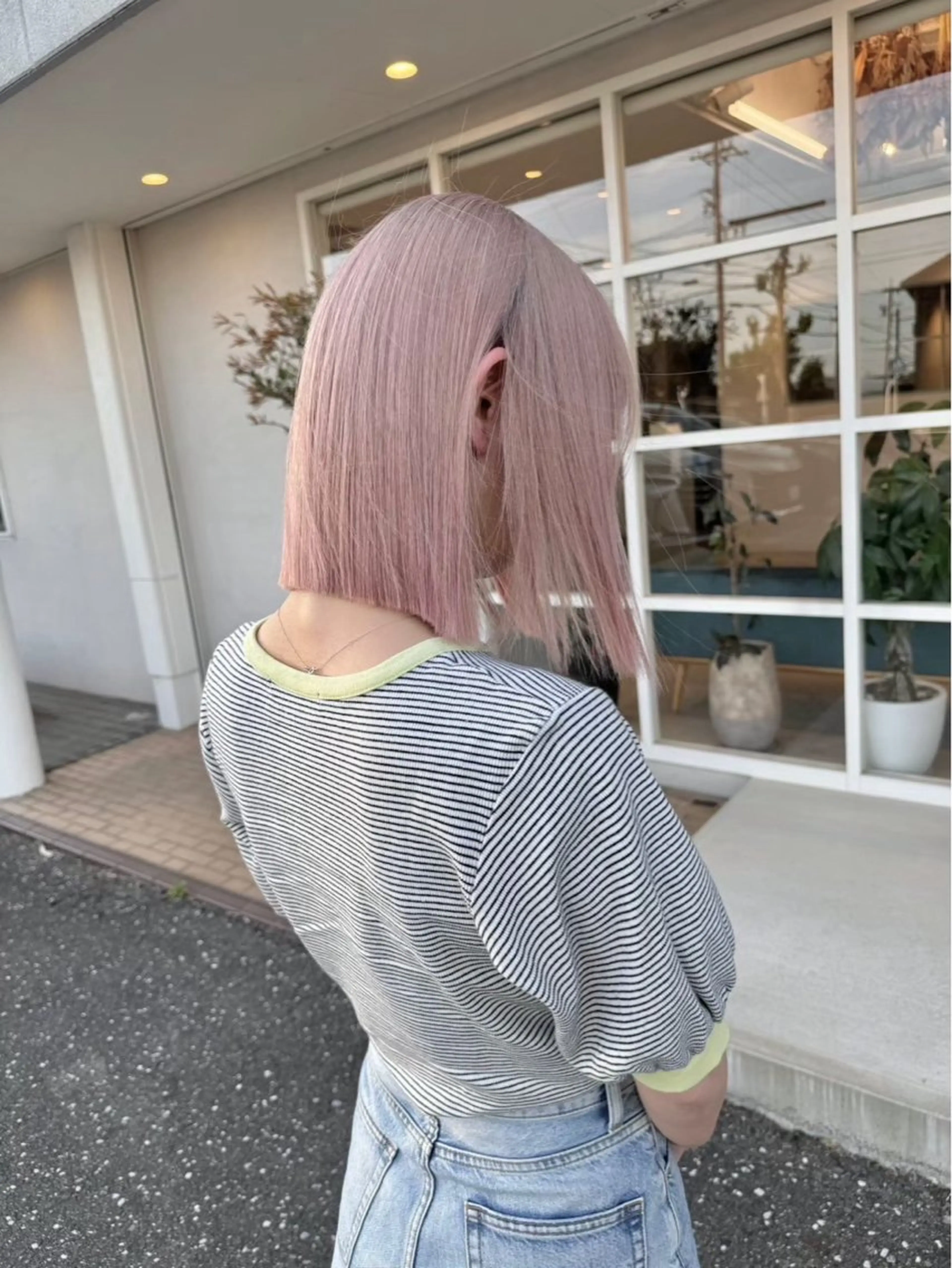 【🫖髪質改善トリートメント付き🫖】ブリーチなしダブルカラー+髪質改善トリートメントの写真