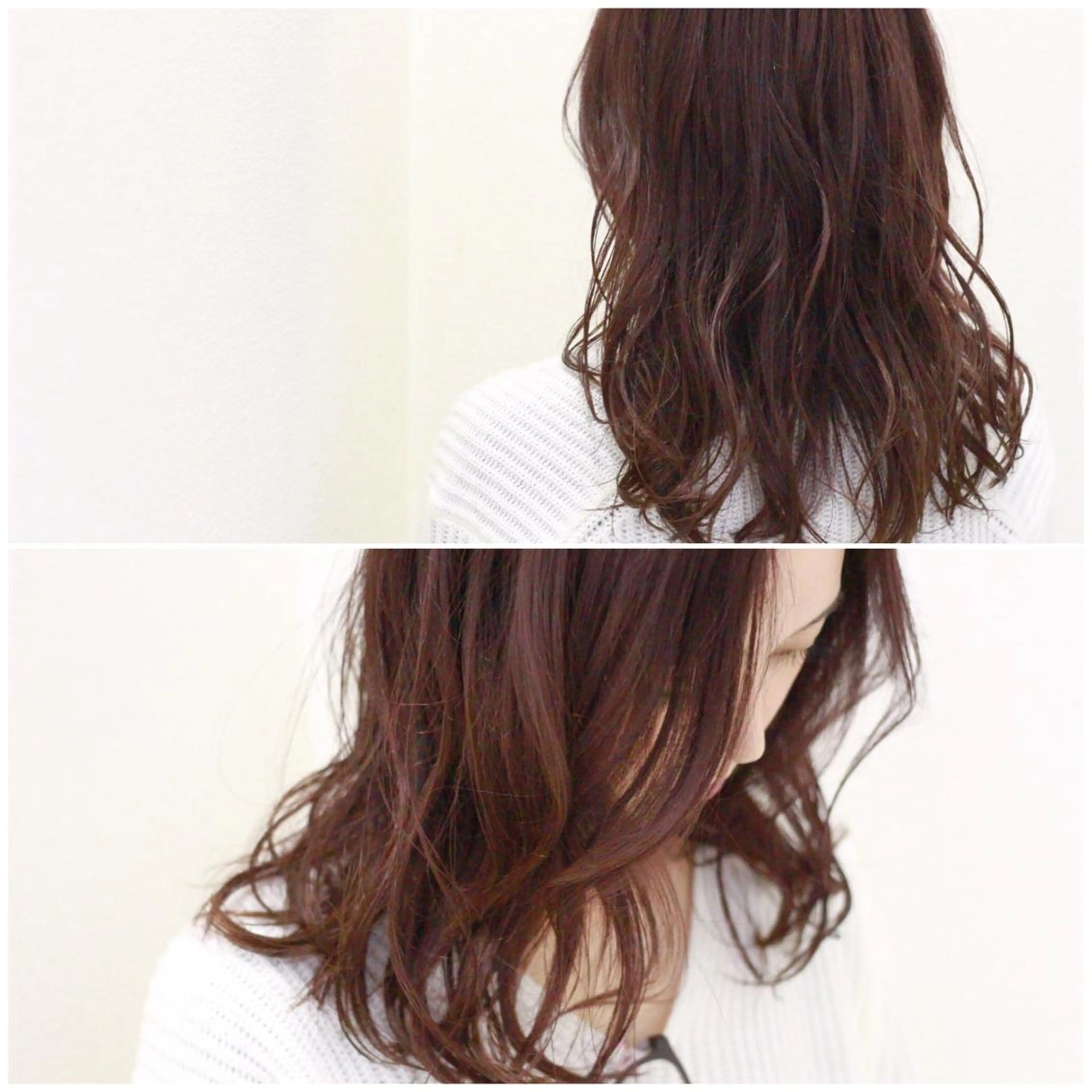 セミロング カラー ピンクカラー Viage （ビアージュ）のヘアスタイル