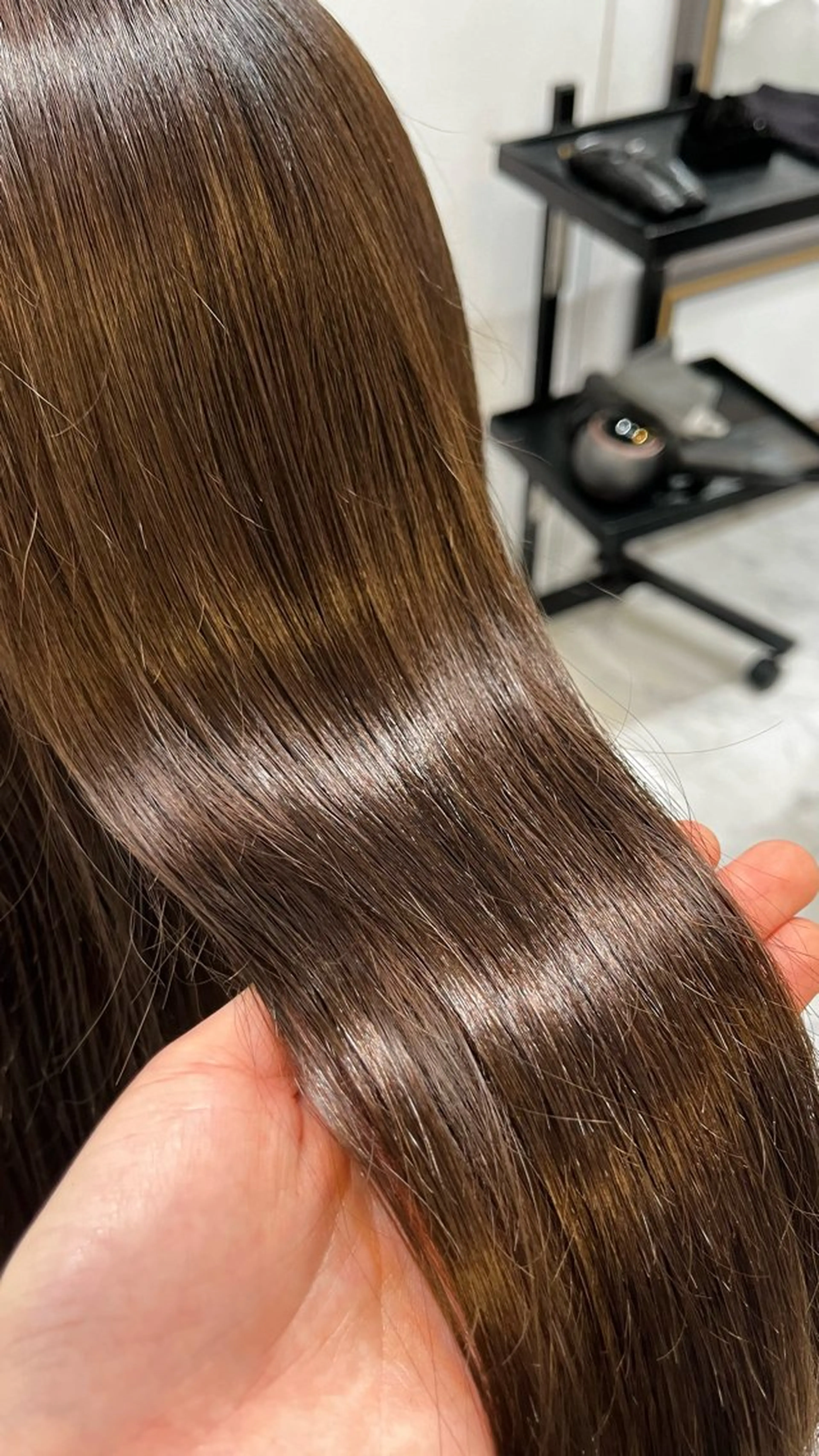 セミロング カラー ベージュカラー ショコラベージュ ナツキ/ 表参道のヘアスタイル