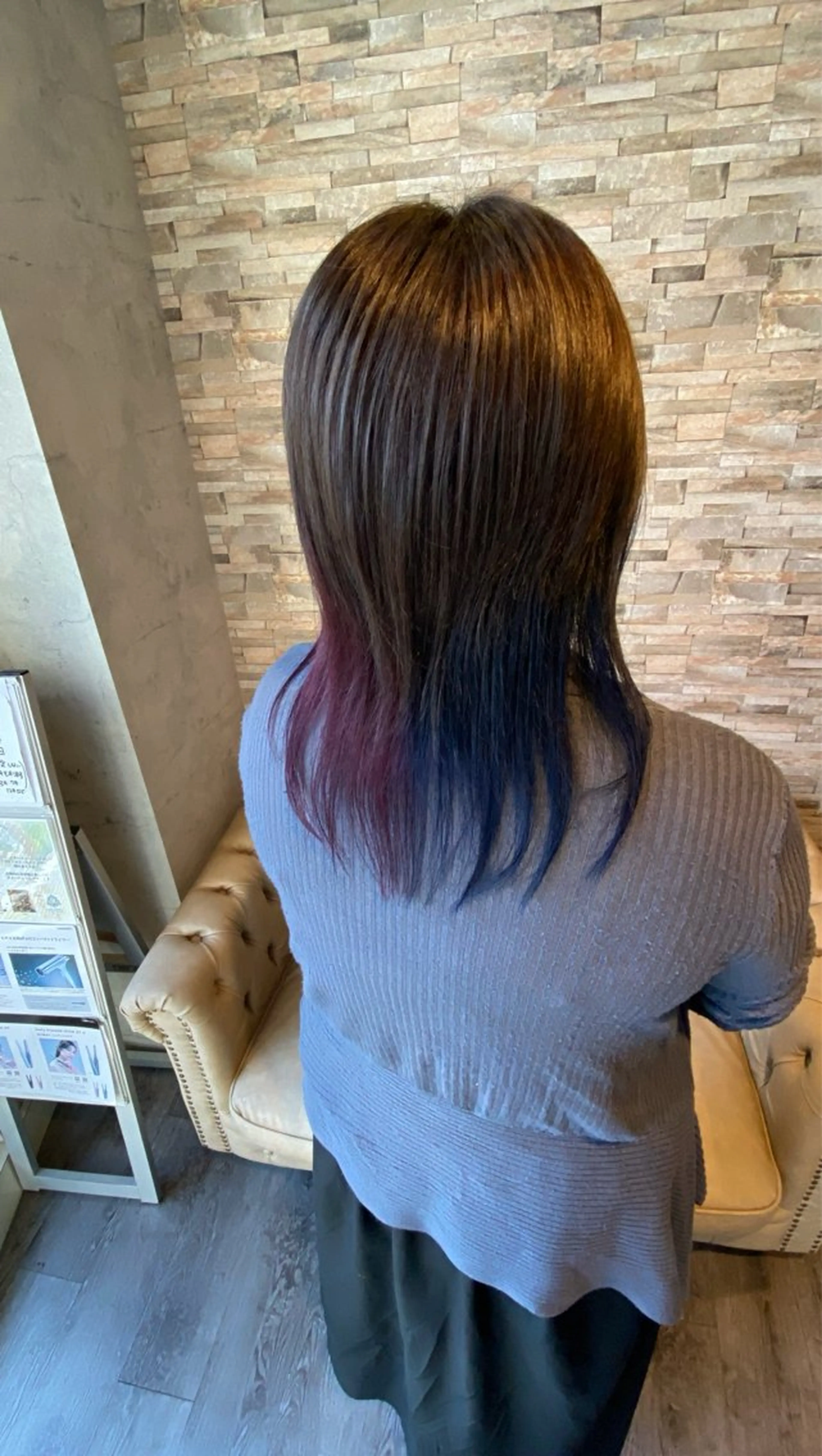 カラー ツートーンカラー ヘアカラー サイトウ 南柏のヘアスタイル