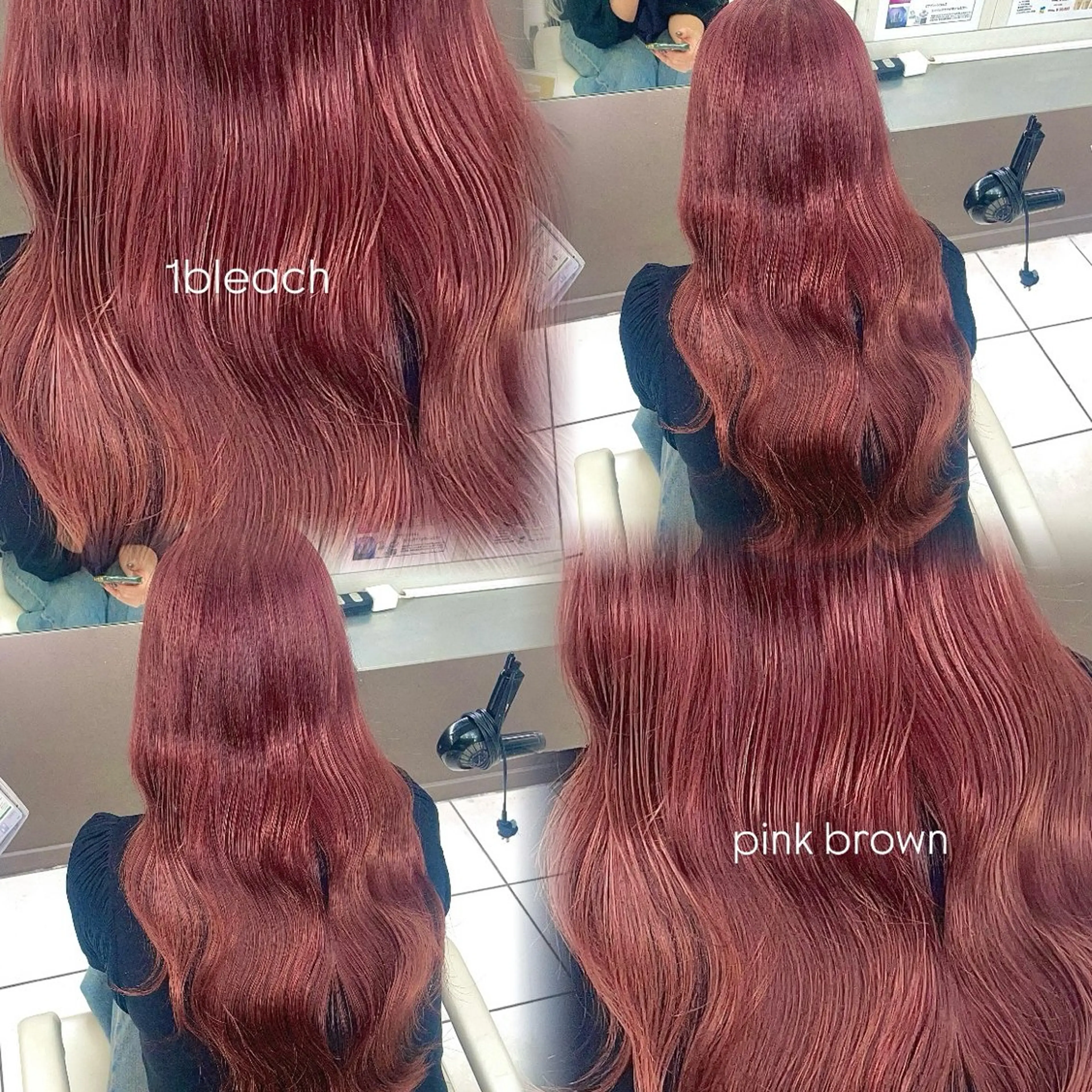 【人気𝐍𝐨. 𝟏🩶】ダブルカラー💍（ブリーチ➕カラー）の写真