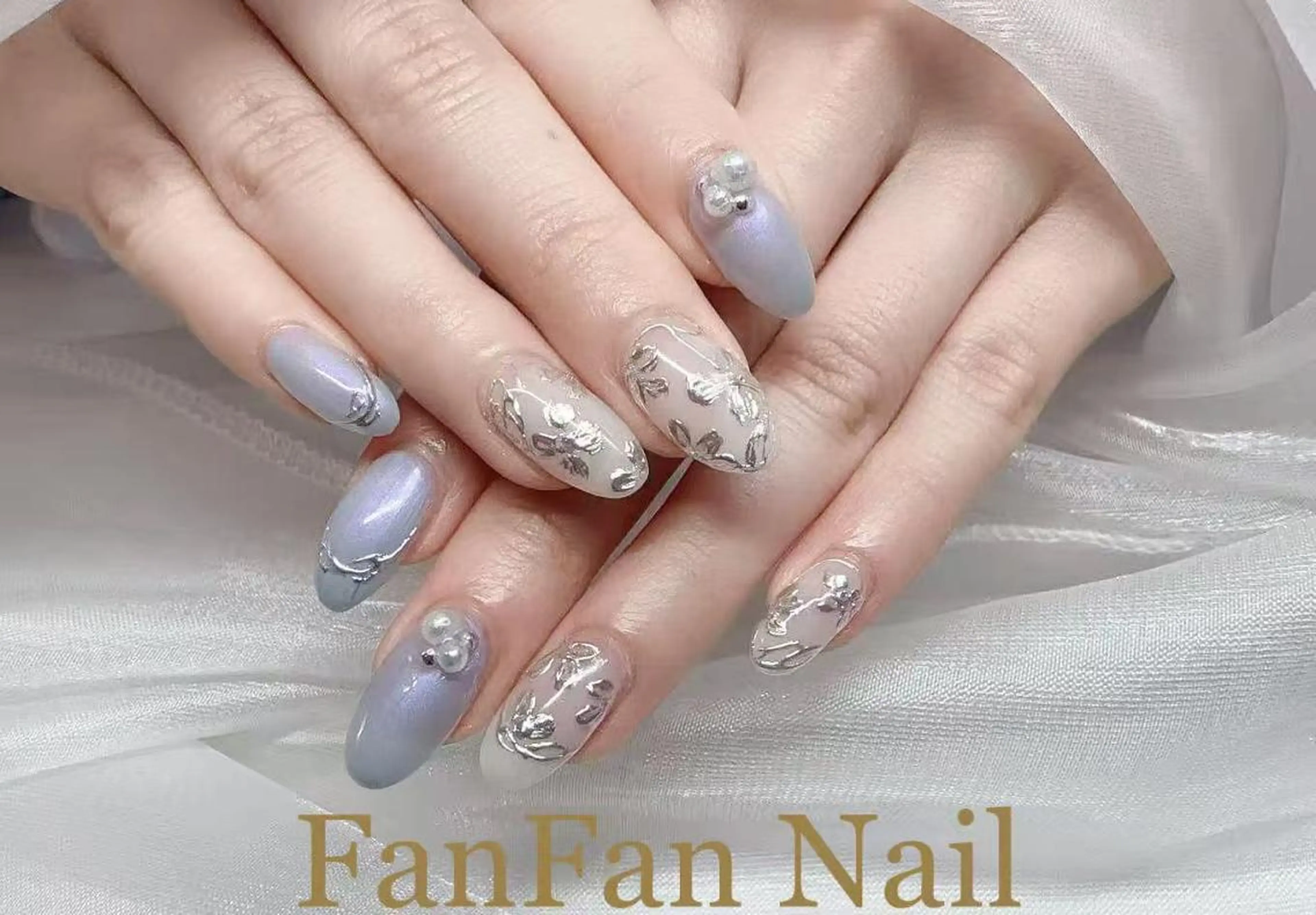 ネイル FanFan 長さ出し専門のネイルデザイン